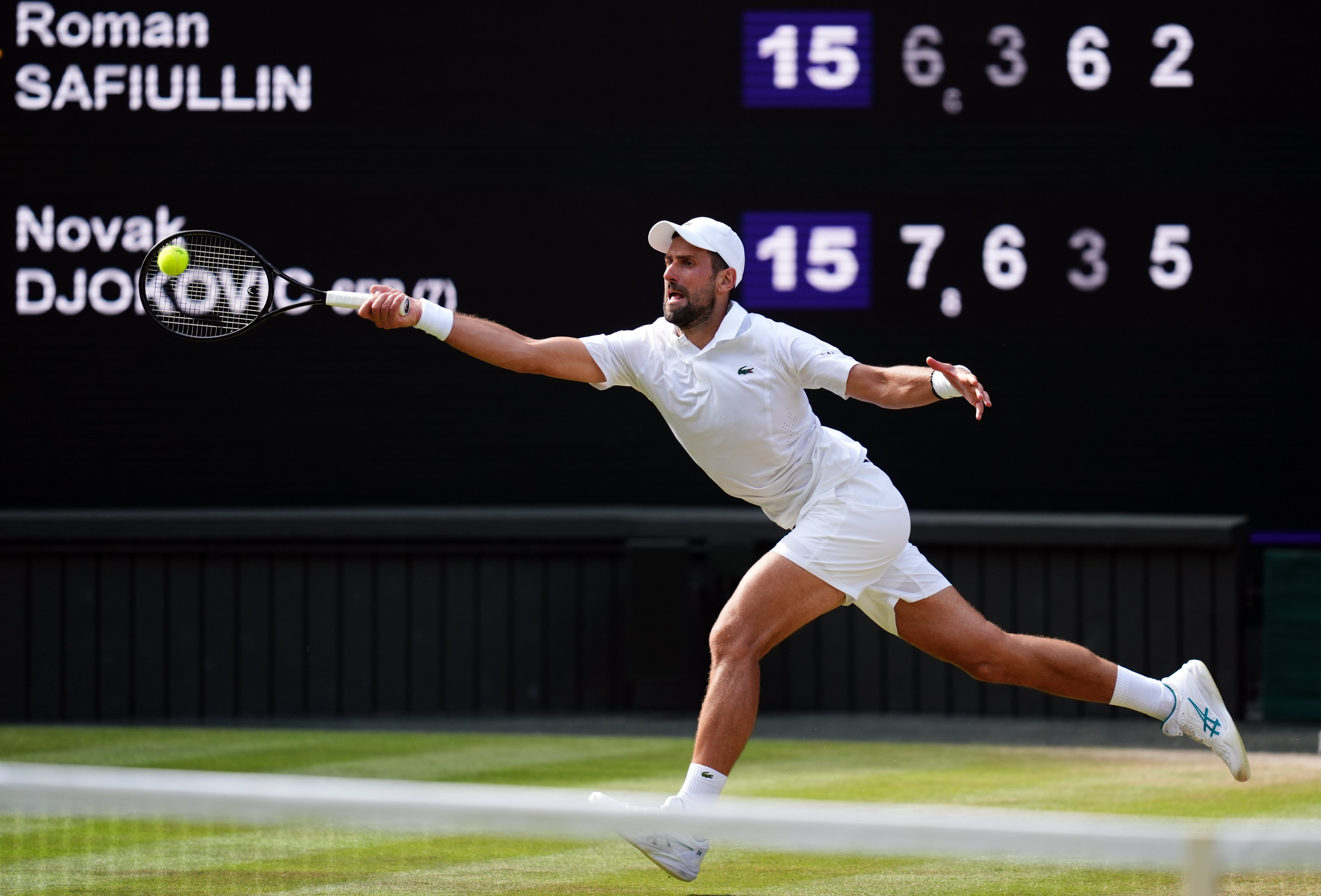 Novak Djokovic v Roman Safiullin LIVE: Wimbledon 2026 latest scores, results and order of play as Djokovic takes on qualifer before Aryna Sabalenka v Naomi Osaka | The Independent