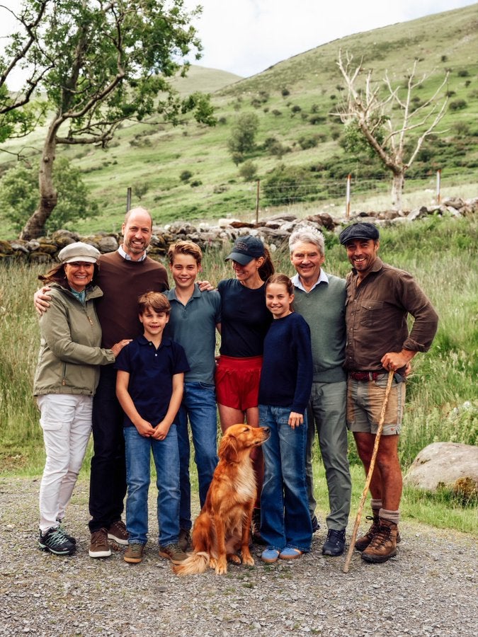 Kate carried out the Three Peaks challenge solo, supported en route by Mountain Rescue (@KensingtonRoyal/X)
