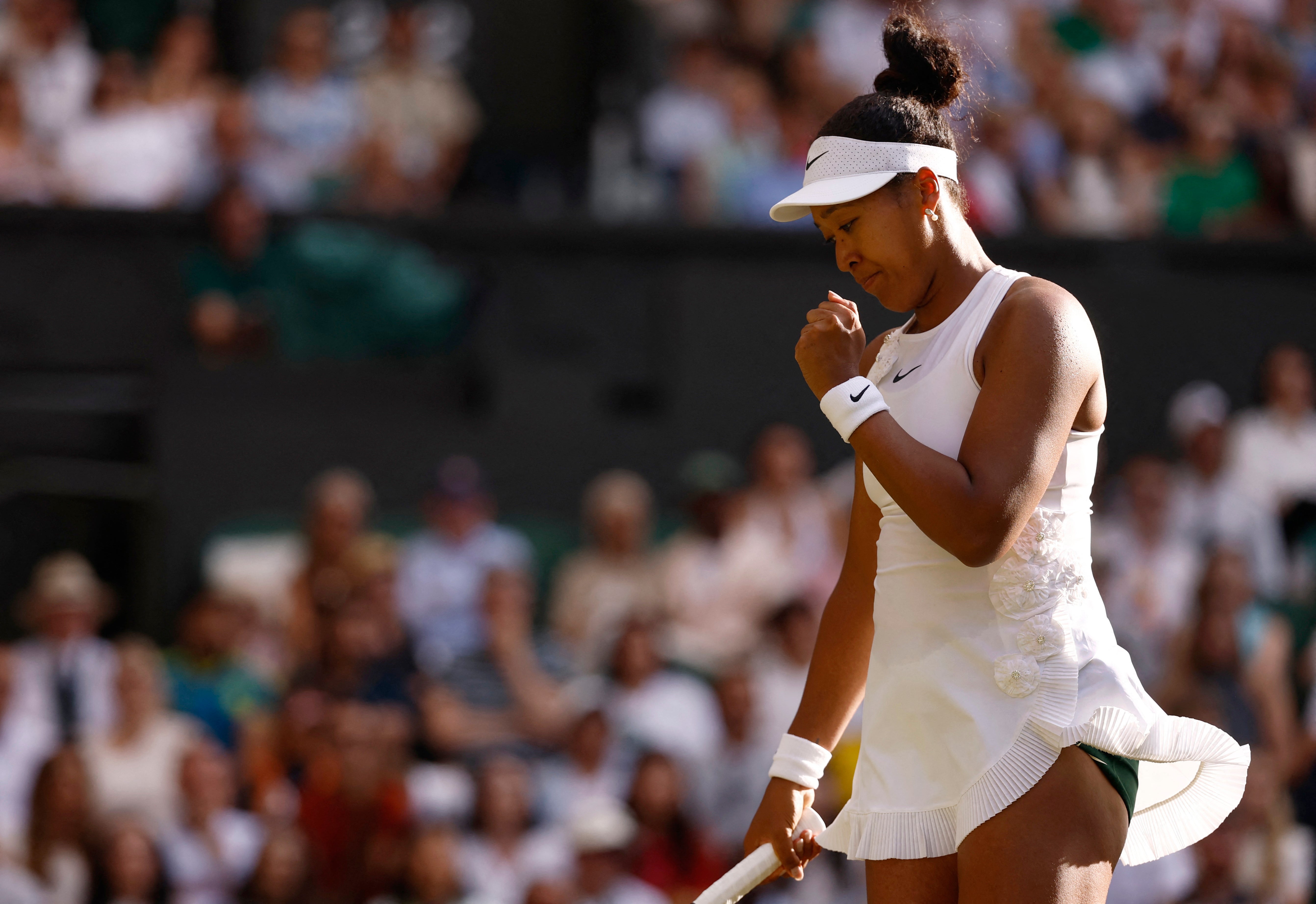 Osaka is enjoying her best-ever run at Wimbledon