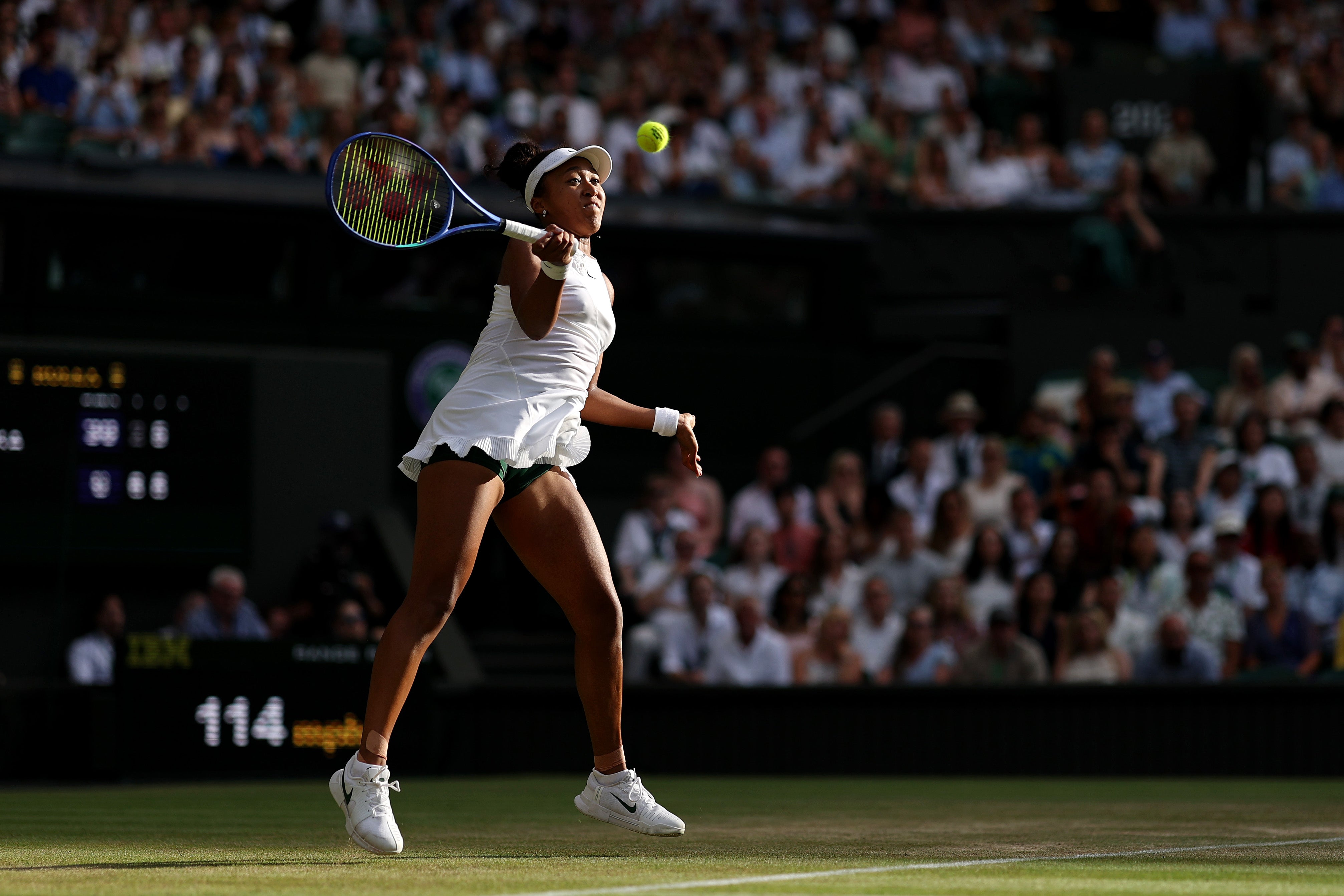 Osaka will next play Karolina Muchova, who won the Bad Homburg title when Osaka retired injured in the final