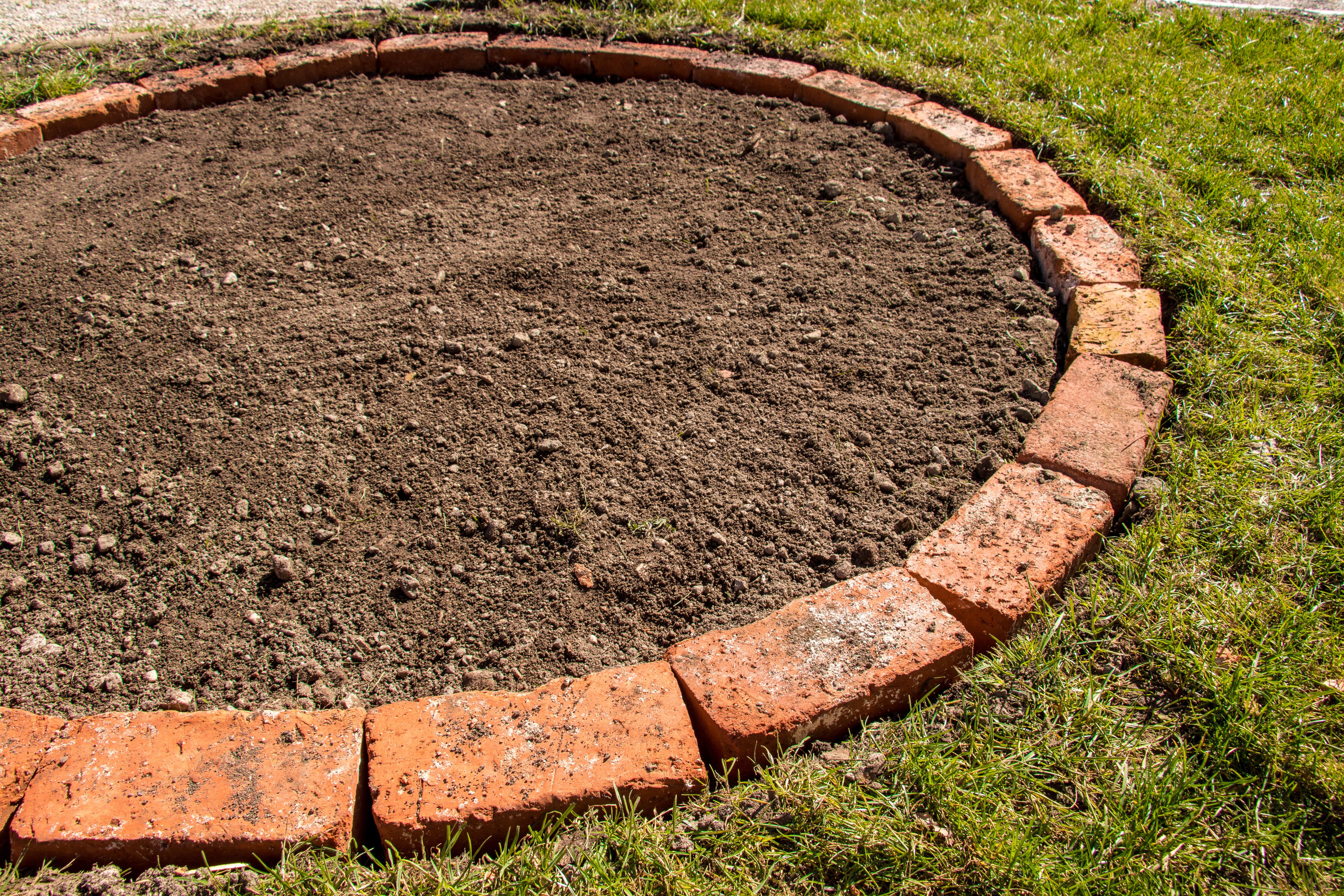 Brick framework for a tapestry lawn (Alamy/PA)