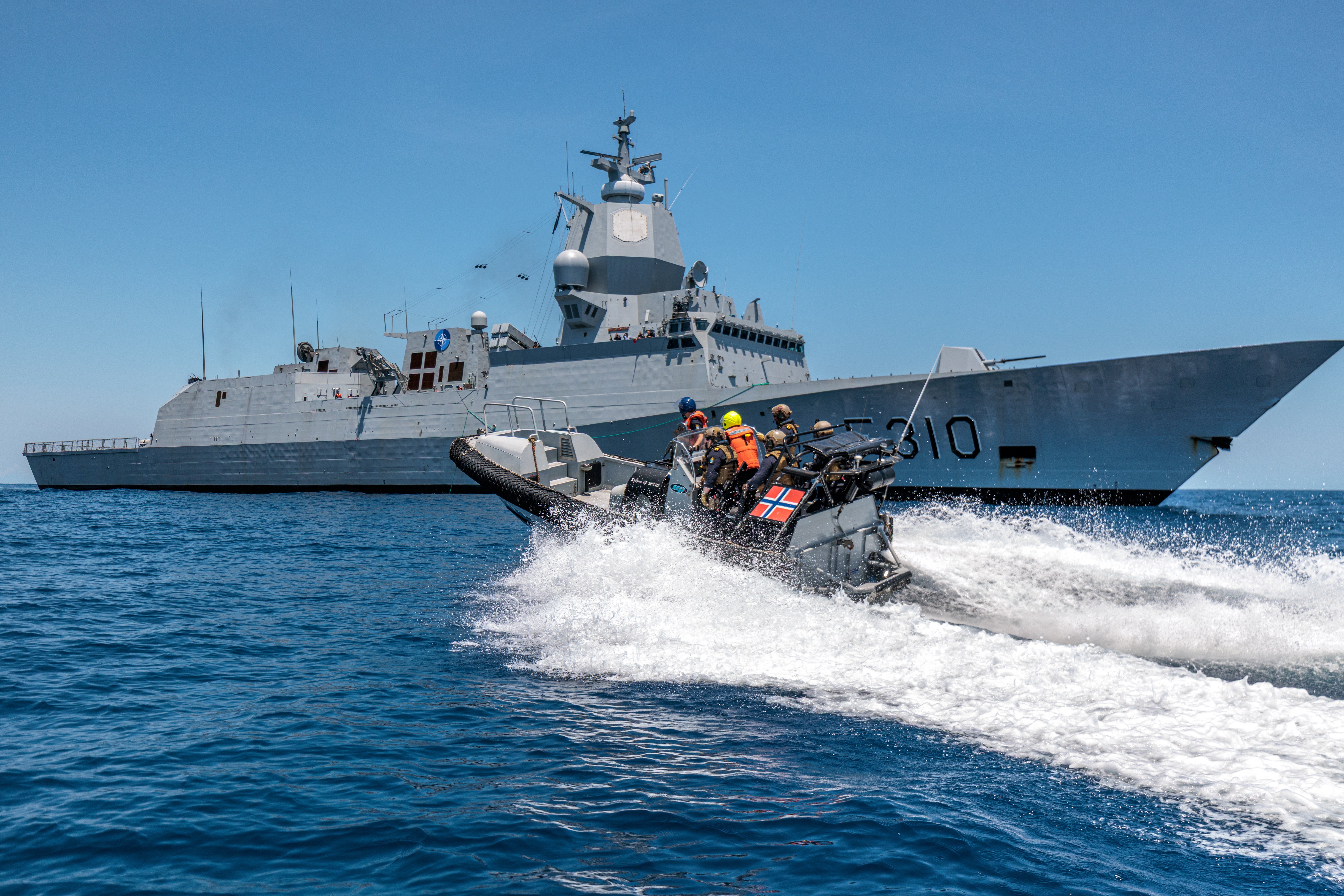 US and Nato allies conduct drills off the coast of North Caroline on 26 June, 2026