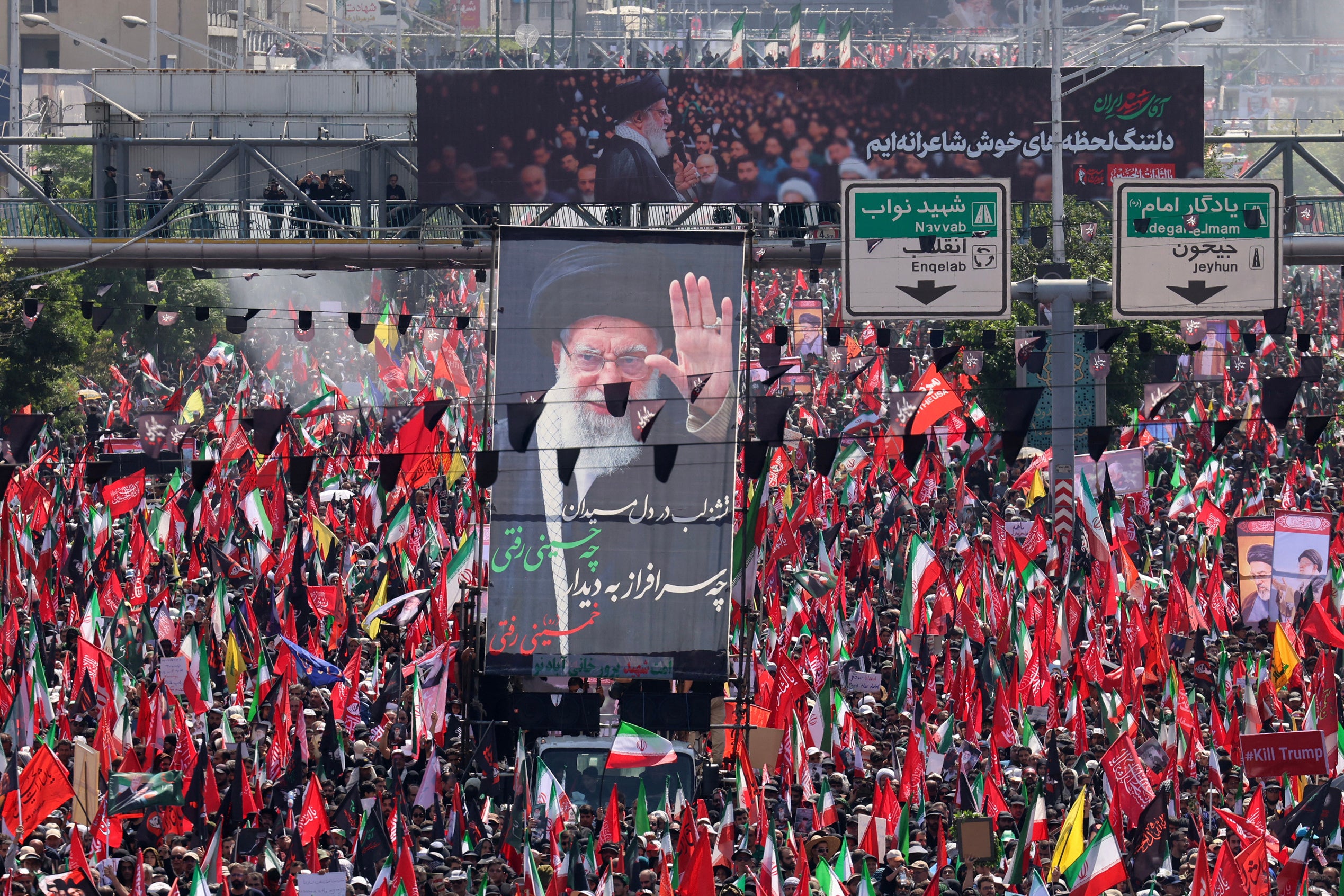 There will be a week of processions to pay respects to Khamenei