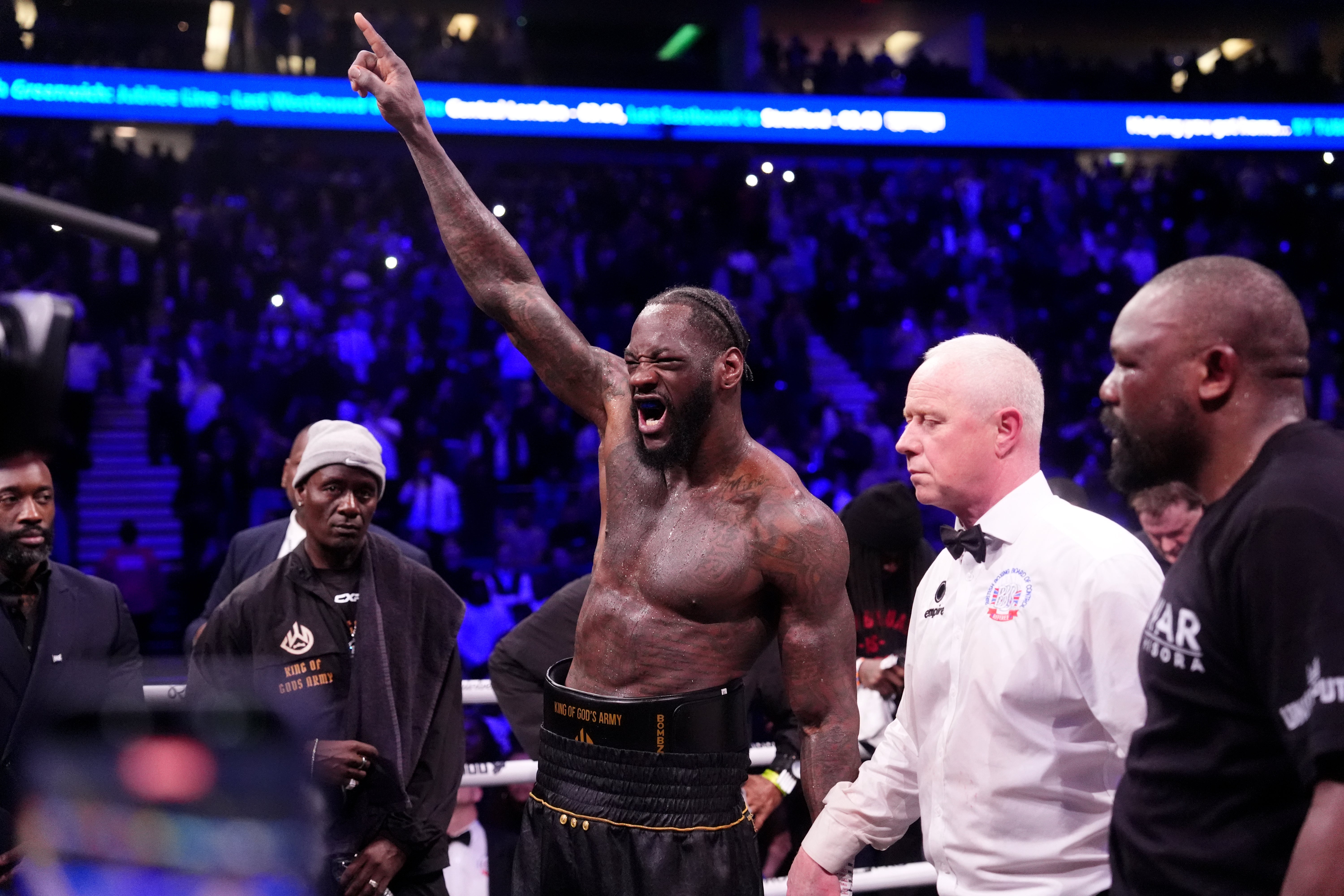 Deontay Wilder beat Derek Chisora via split decision last time out (PA)