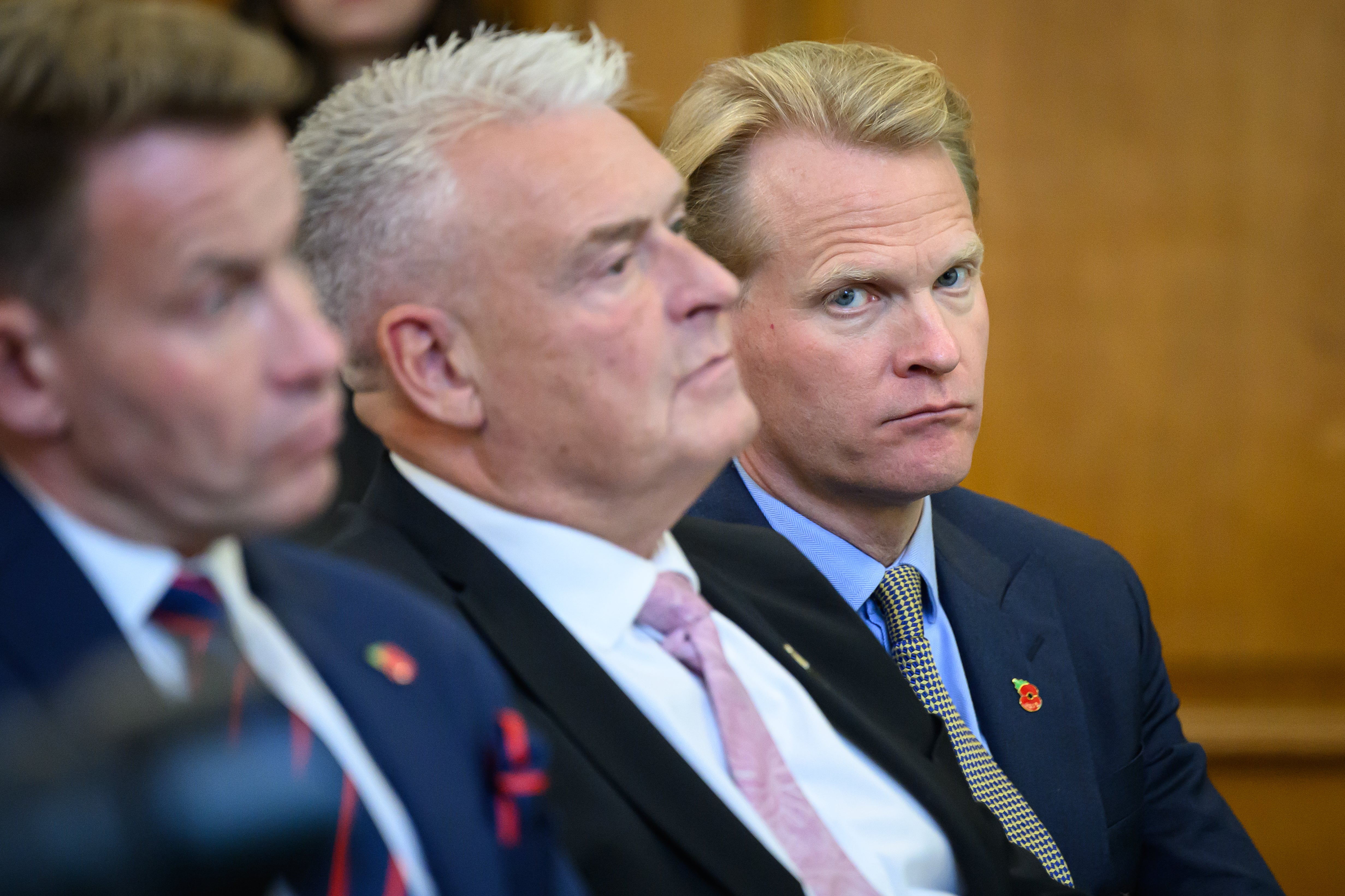 James Orr (right) was one of the leading Reform figures at Cottrell's book launch