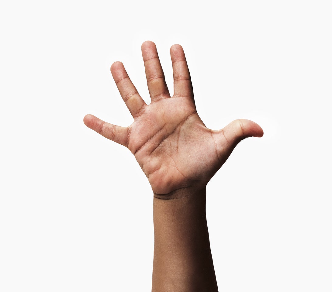 Those movements seemed to depend on the different lengths of my fingers