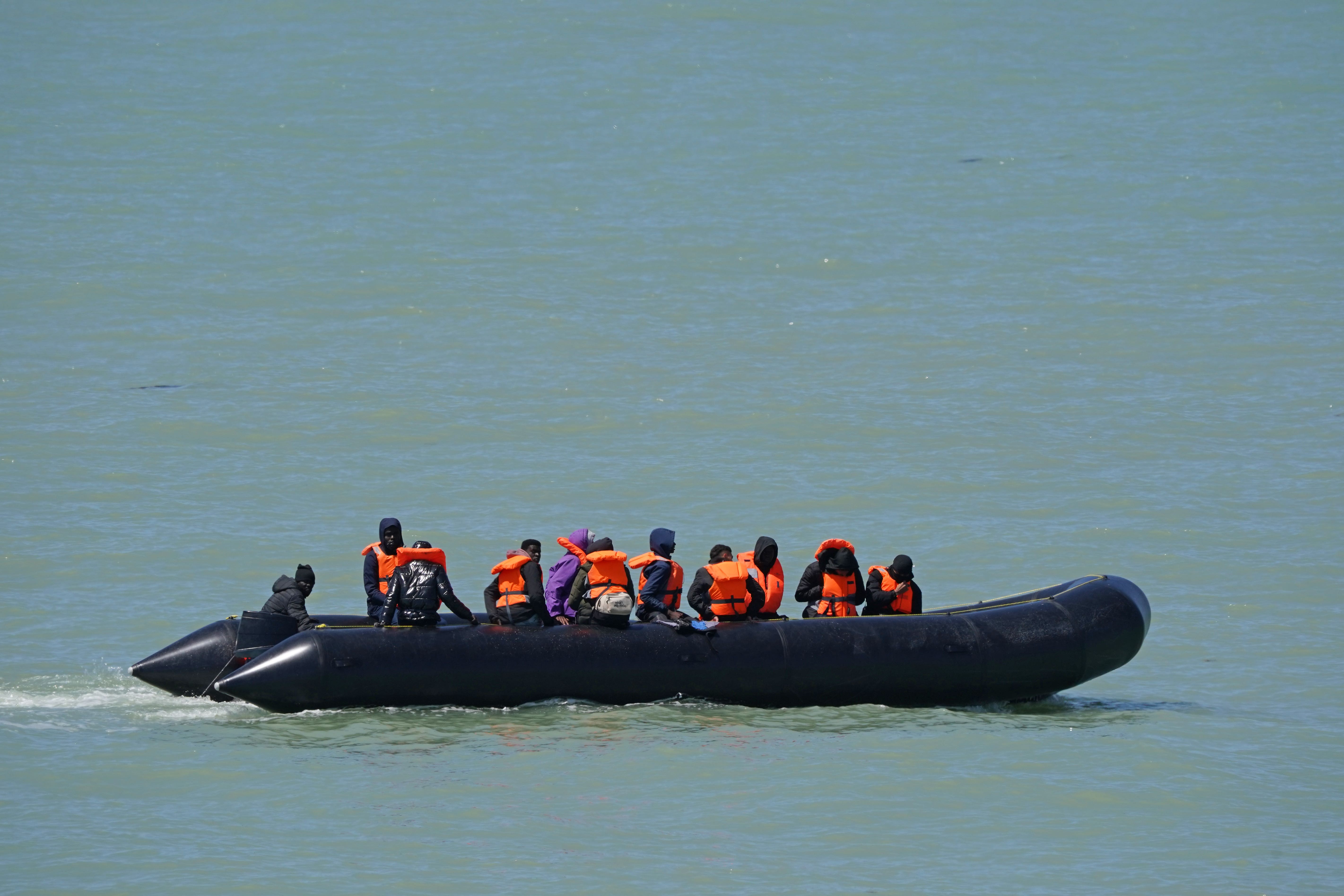 According to data announced by the Ministry of Internal Affairs, a total of 225 people made the dangerous Canal crossing using three boats on Friday, July 10.