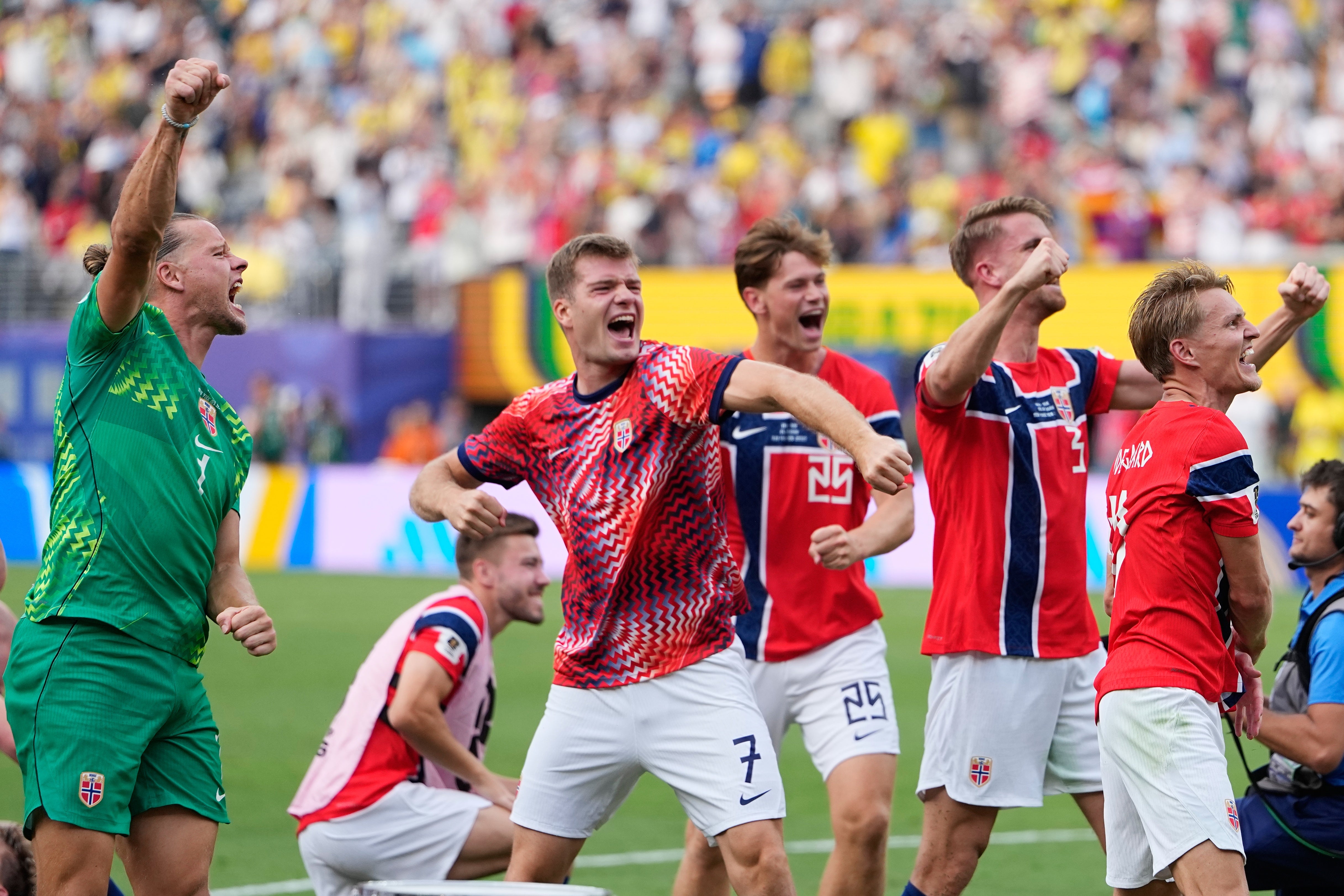 Norway are the latest smaller nation to defeat Brazil at the World Cup (AP)