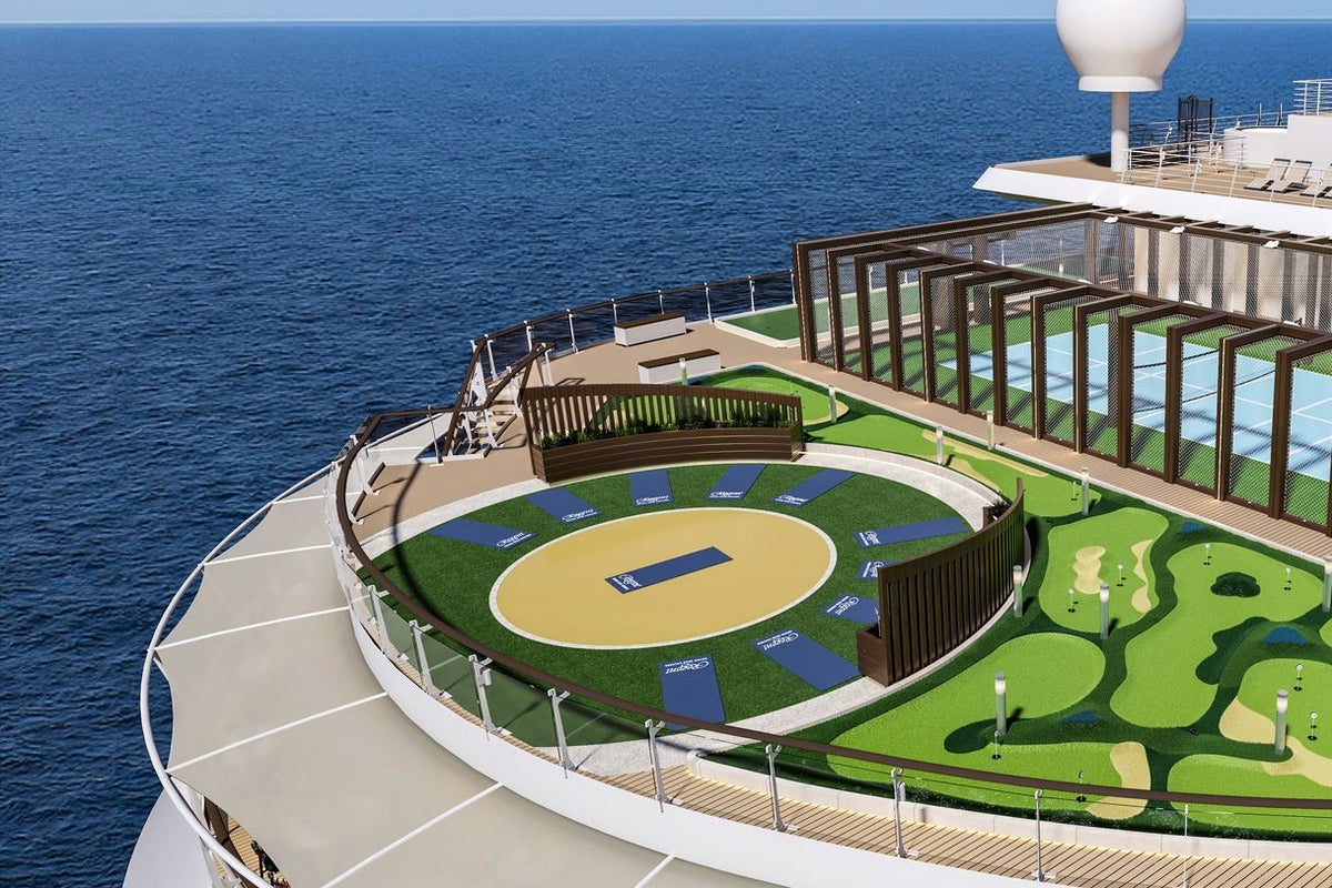 First look at Seven Seas Prestige’s luxury cruise ship sports deck First look at Seven Seas Prestige’s luxury cruise ship sports deck