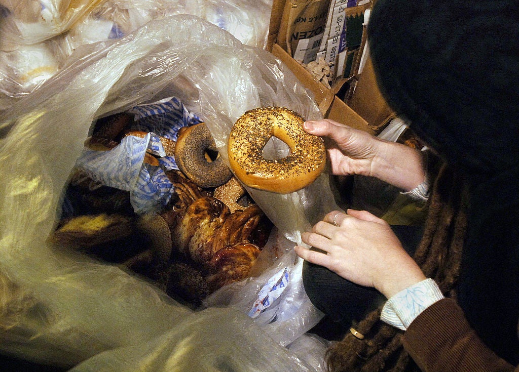 Only 13% of it ends up at food banks