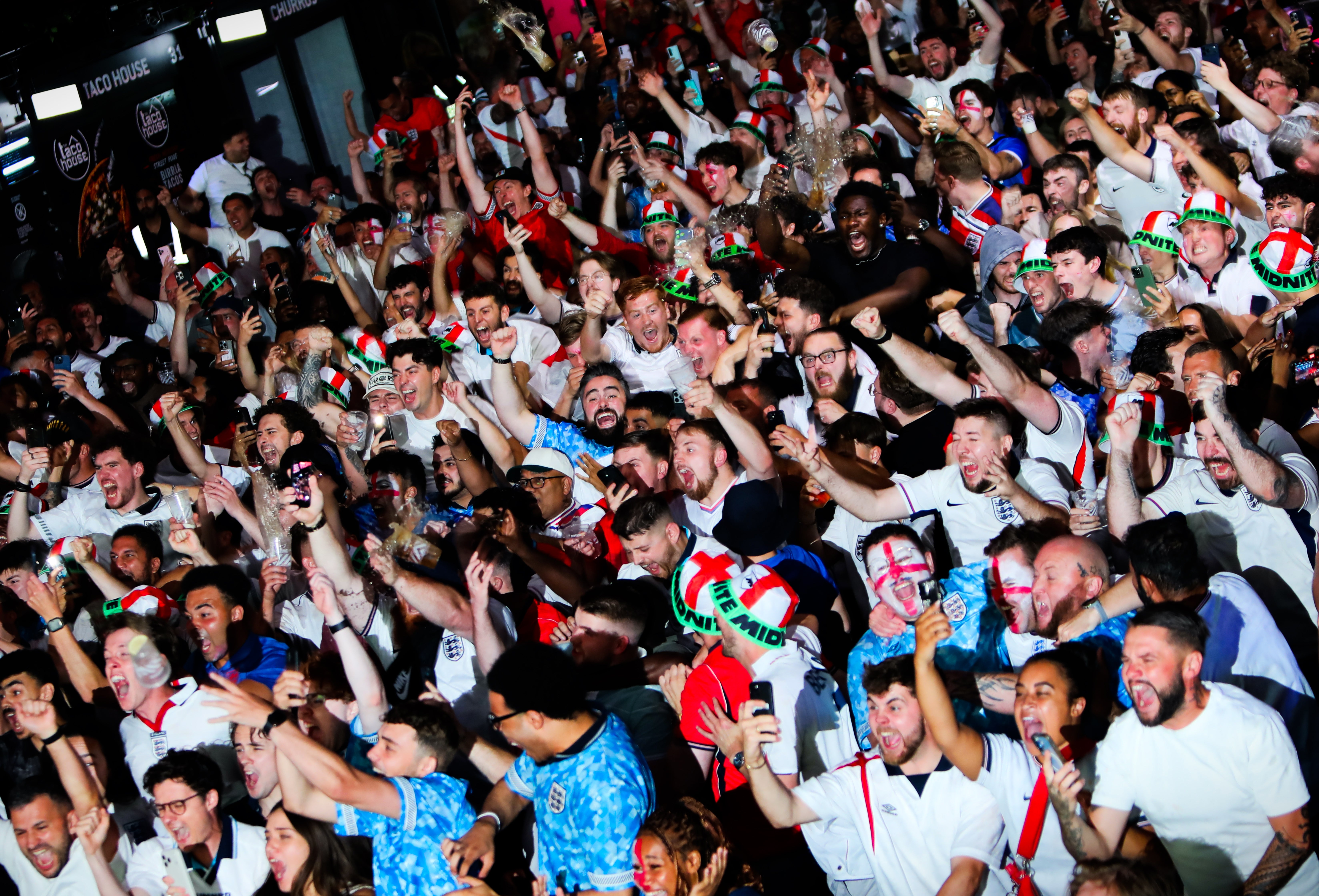 England fans skip sleep for World Cup drama as thrilling win over Mexico smashes BBC viewing records