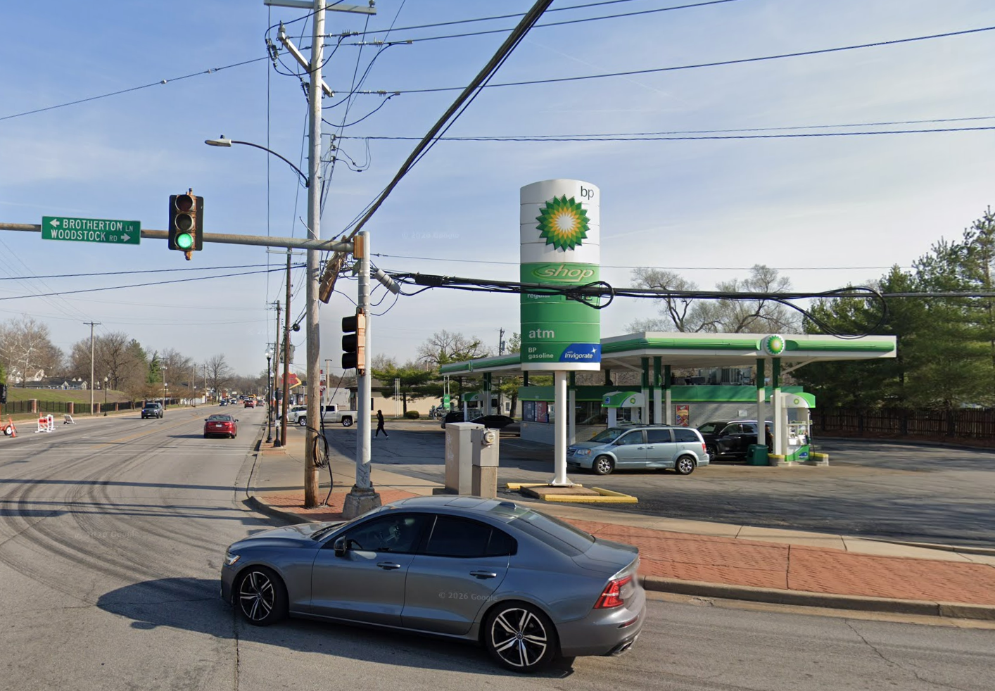 Martin was struck by stray gunfire while at the BP gas station in Ferguson, Missouri