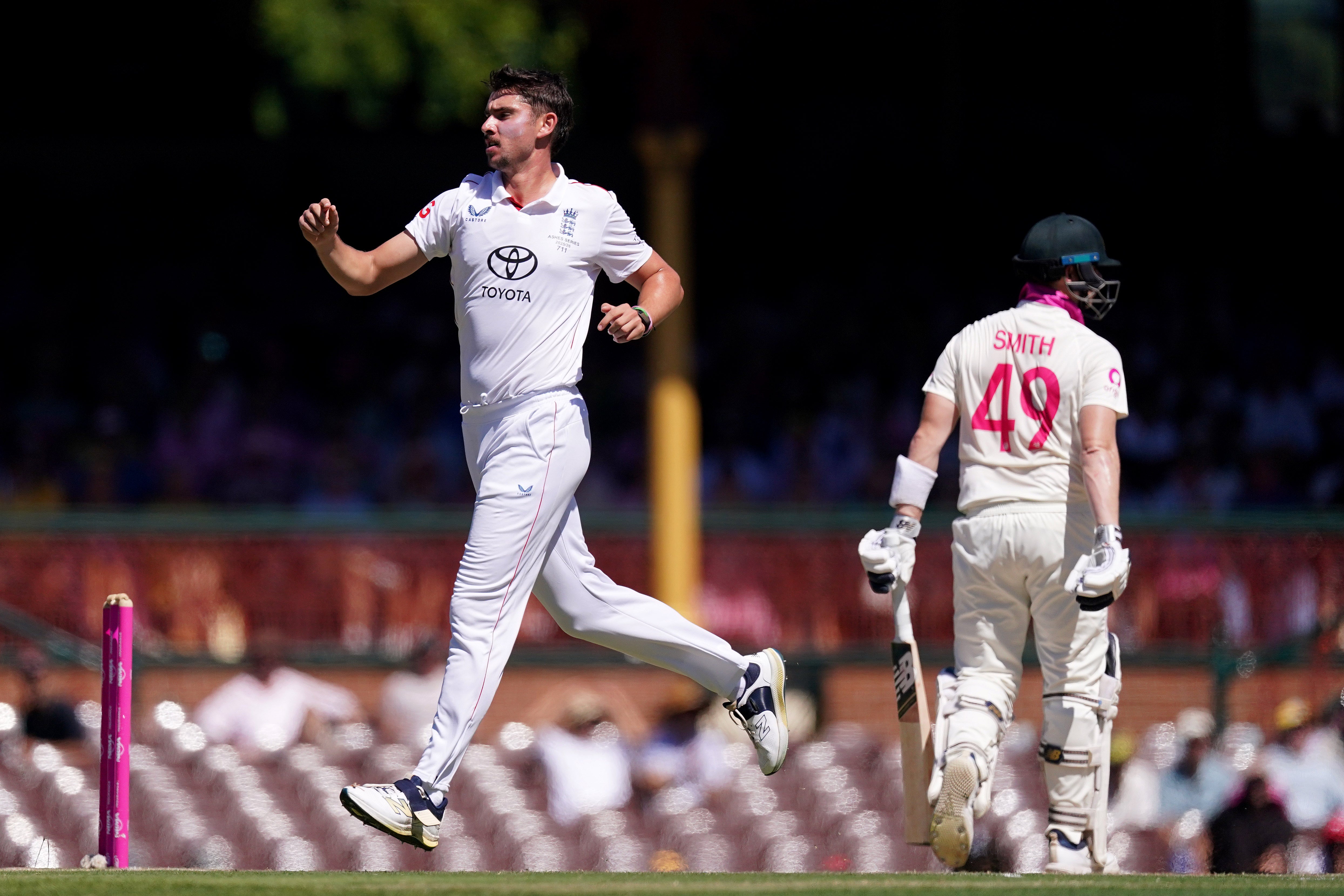 Tongue finished a poor Ashes series for England on a high (Robbie Stephenson/PA)