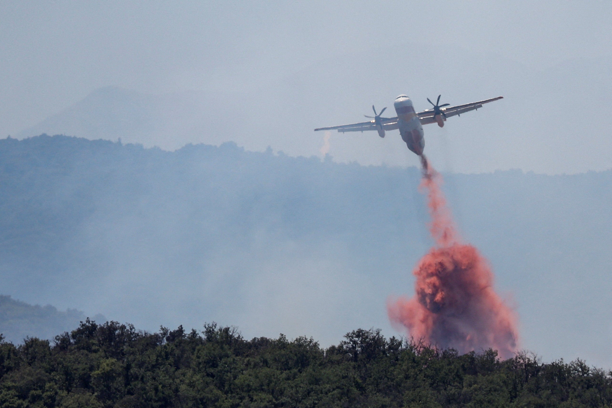 Thousands forced from homes in France as wildfires rage