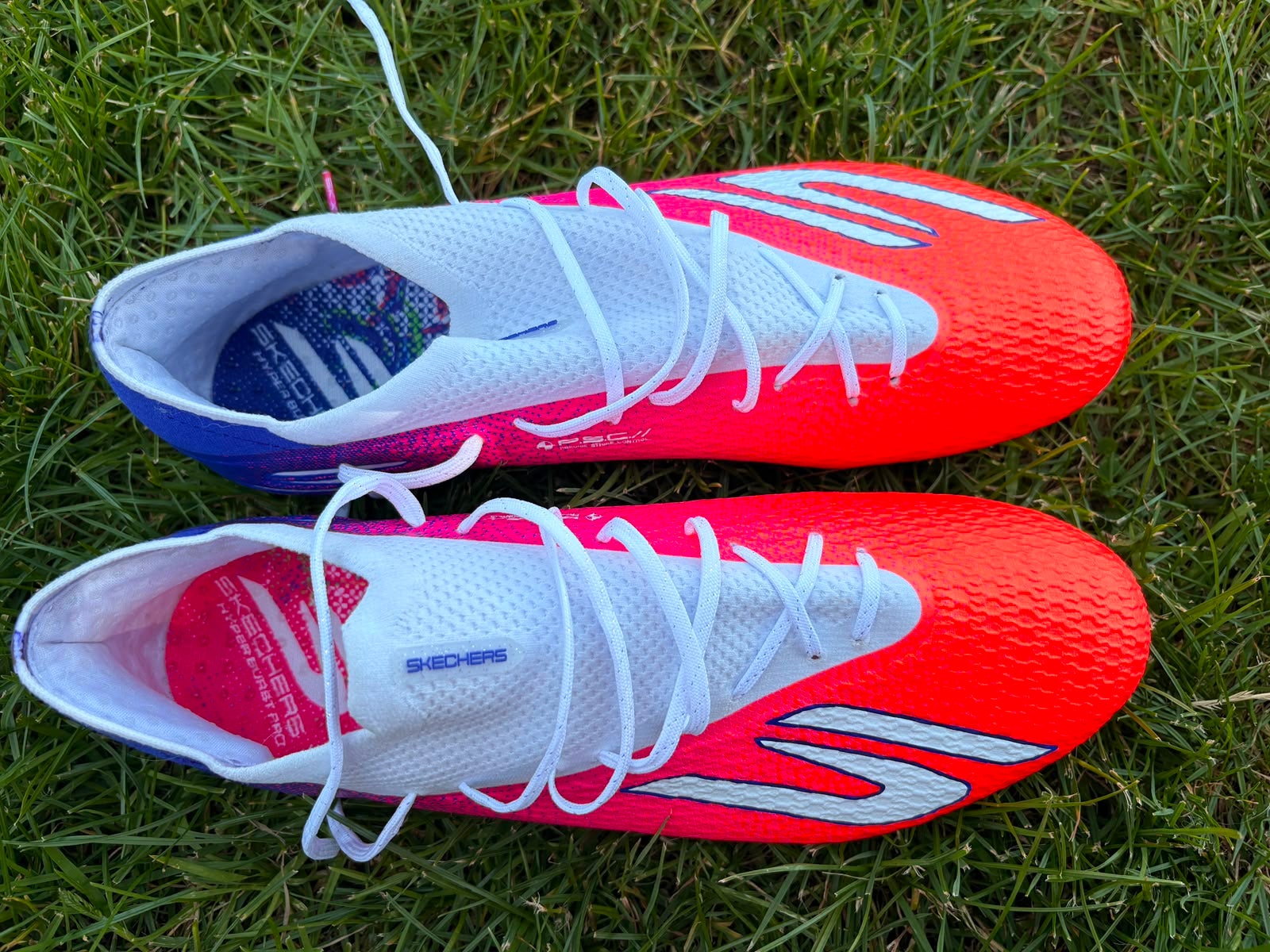 The textured upper offers a faithful first touch (Harry Bullmore/The Independent)