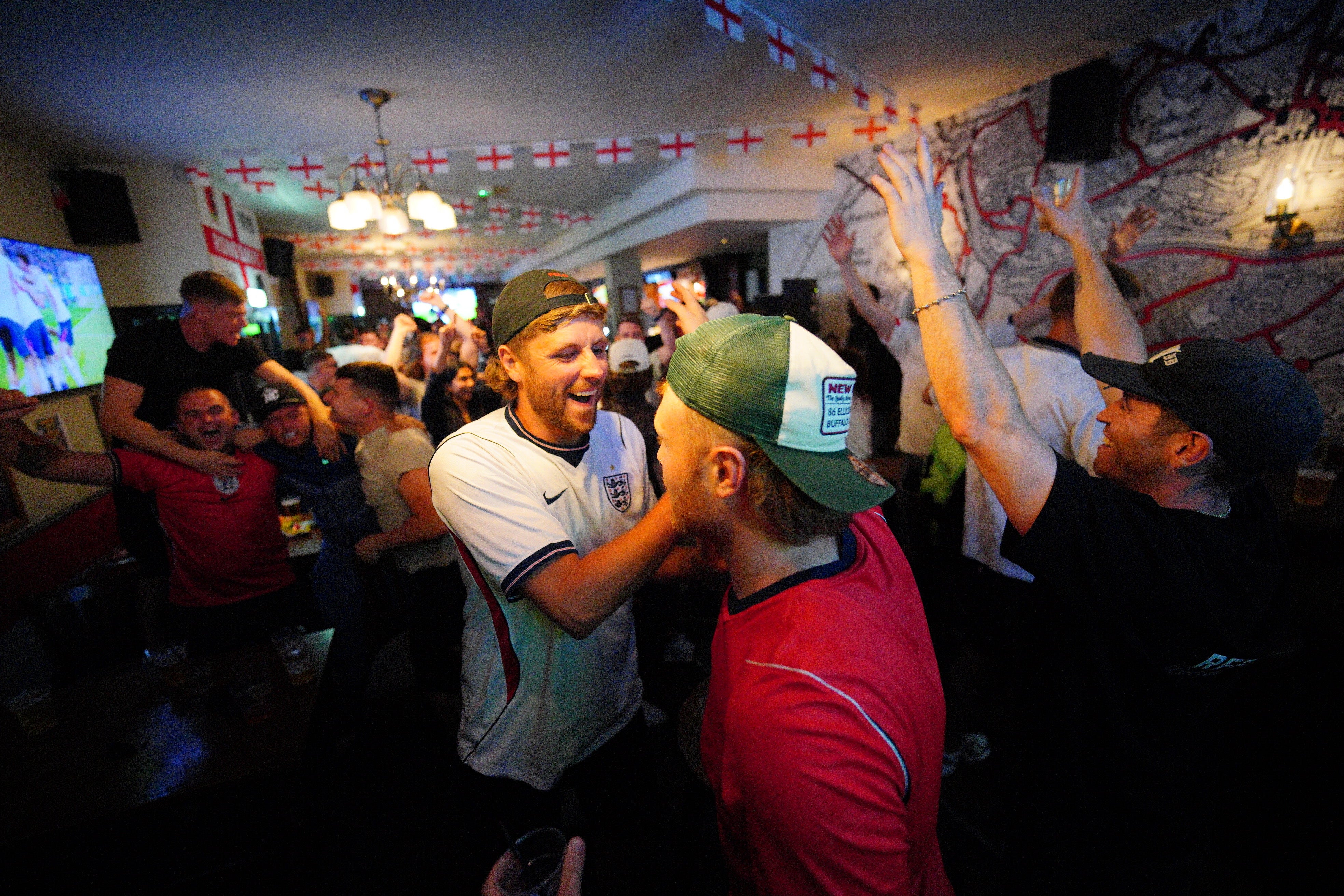 Extended licensing hours mean that pubs in England and Wales can remain open until 30 minutes after the final whistle is blown, even if the start of the game is delayed because of extreme heat