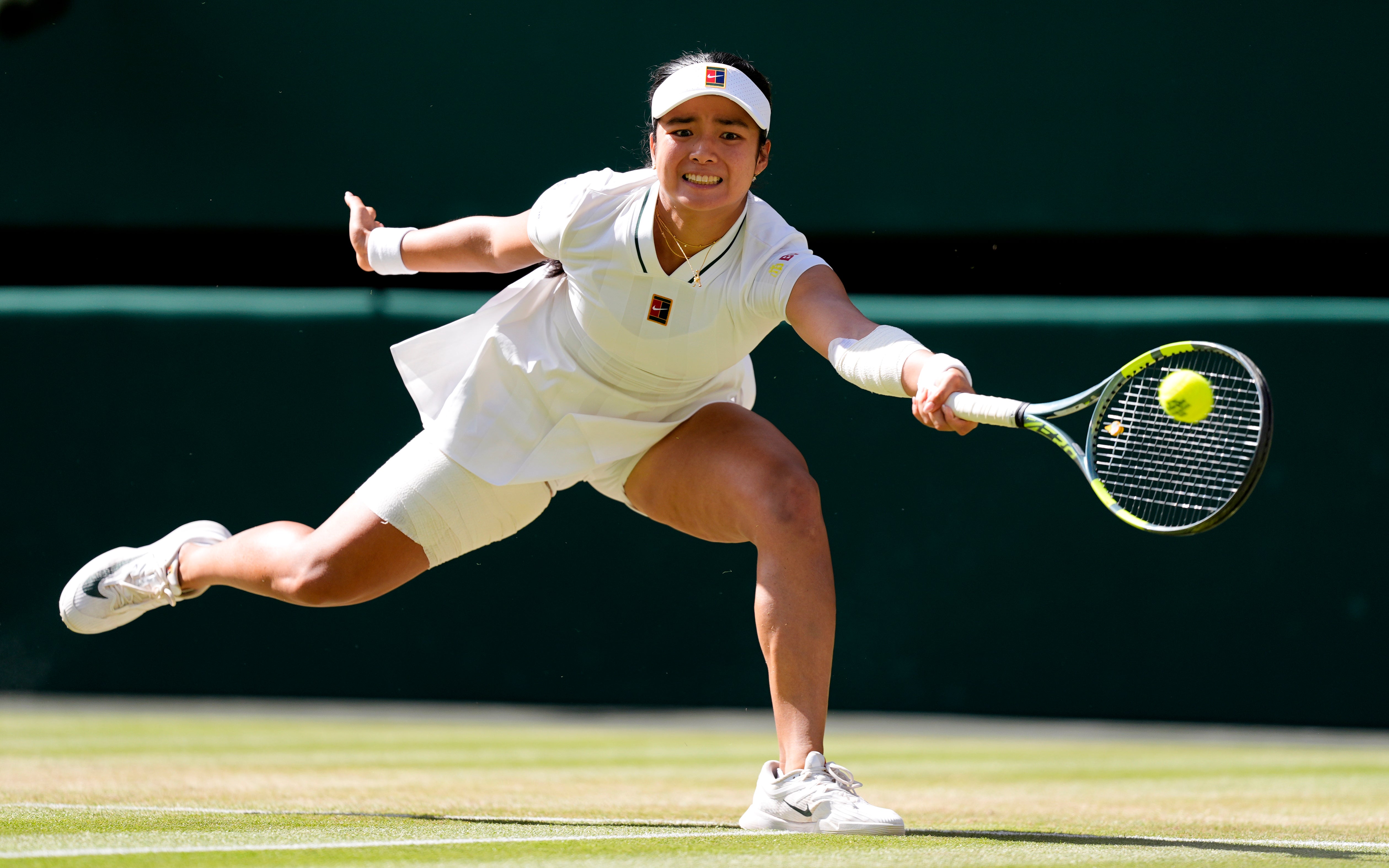 Eala had previously never gone beyond the second round of a grand slam