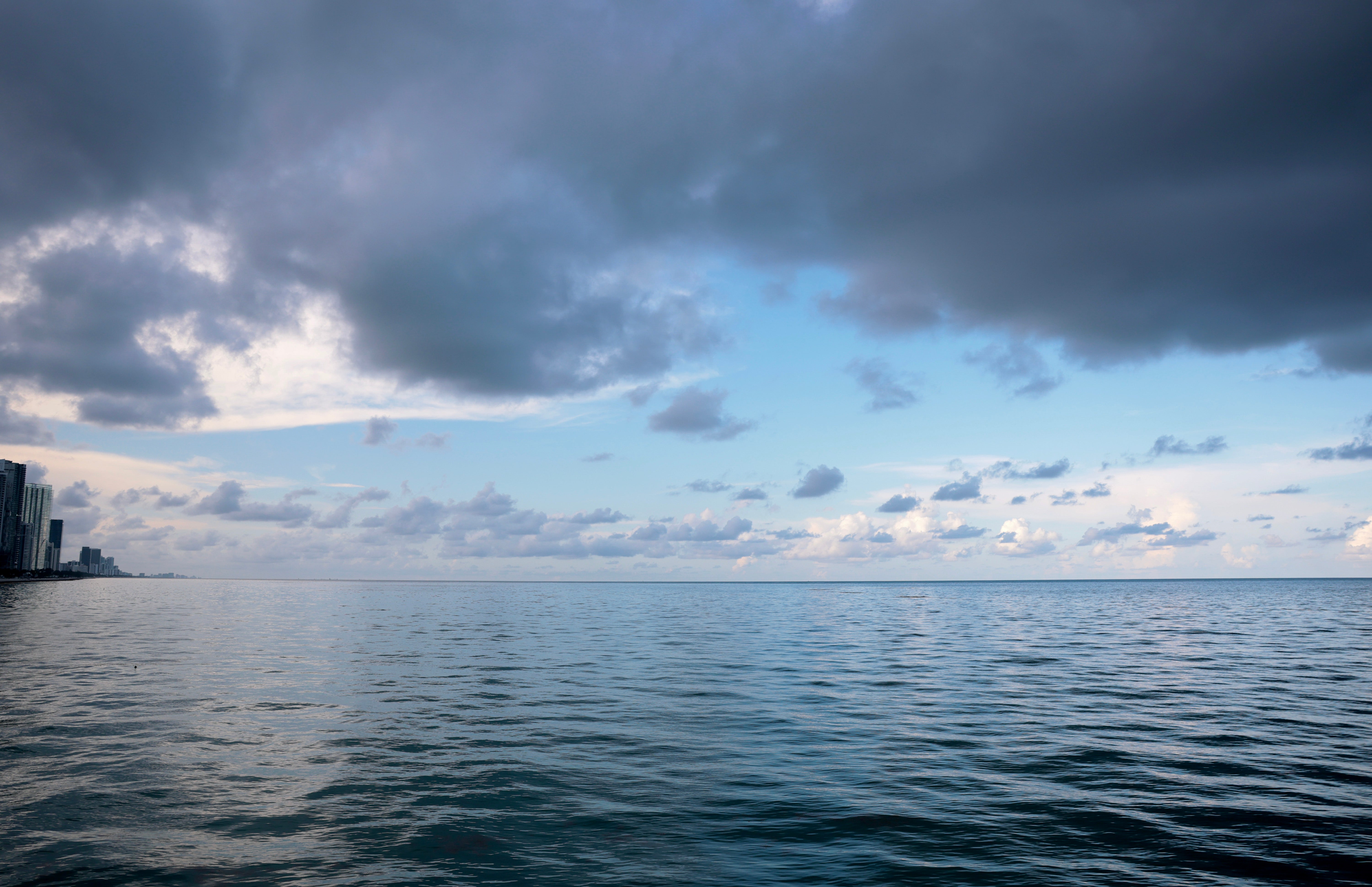 Sea surface temperatures also reached record highs in August