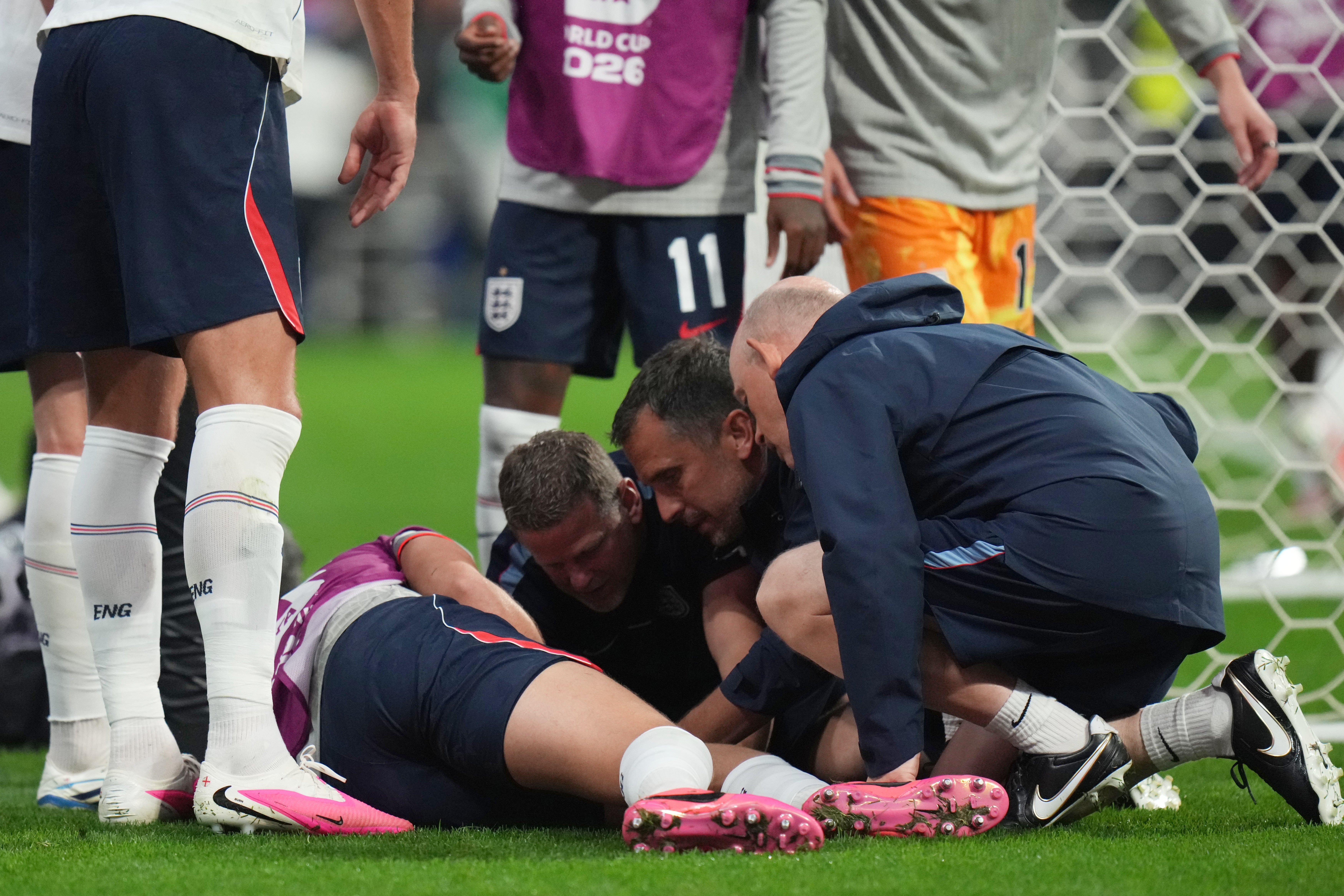 Jordan Henderson broke his arm in the celebrations of England’s win over Mexico