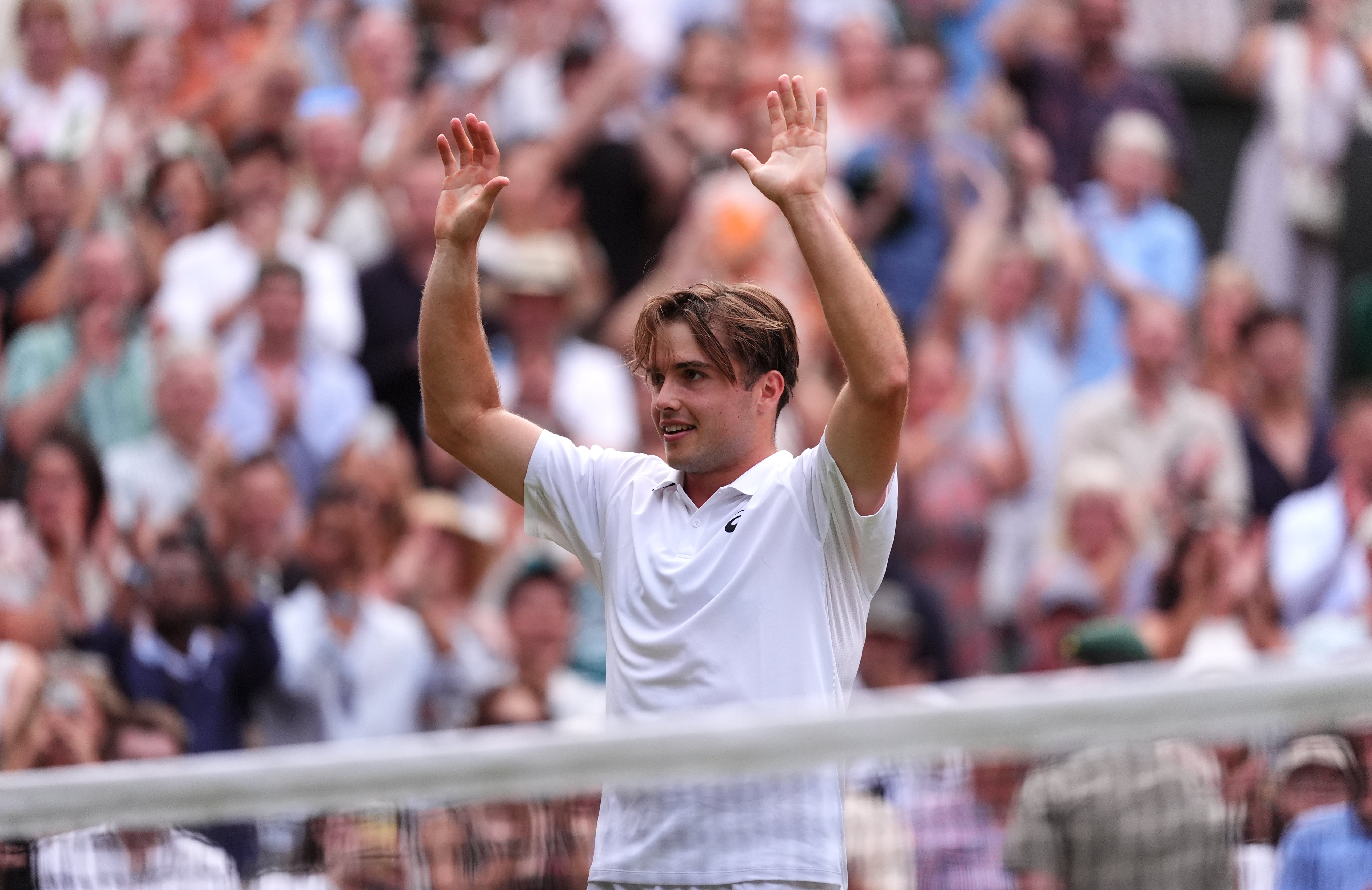 Fery will play ninth seed Flavio Cobolli in the quarter-finals after beating Dimitrov in five sets