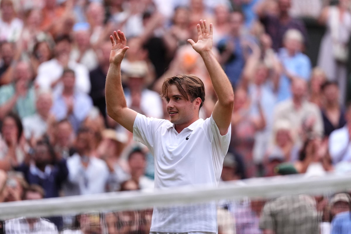 Arthur Fery stuns Grigor Dimitrov in five-set epic to reach Wimbledon quarter-finals