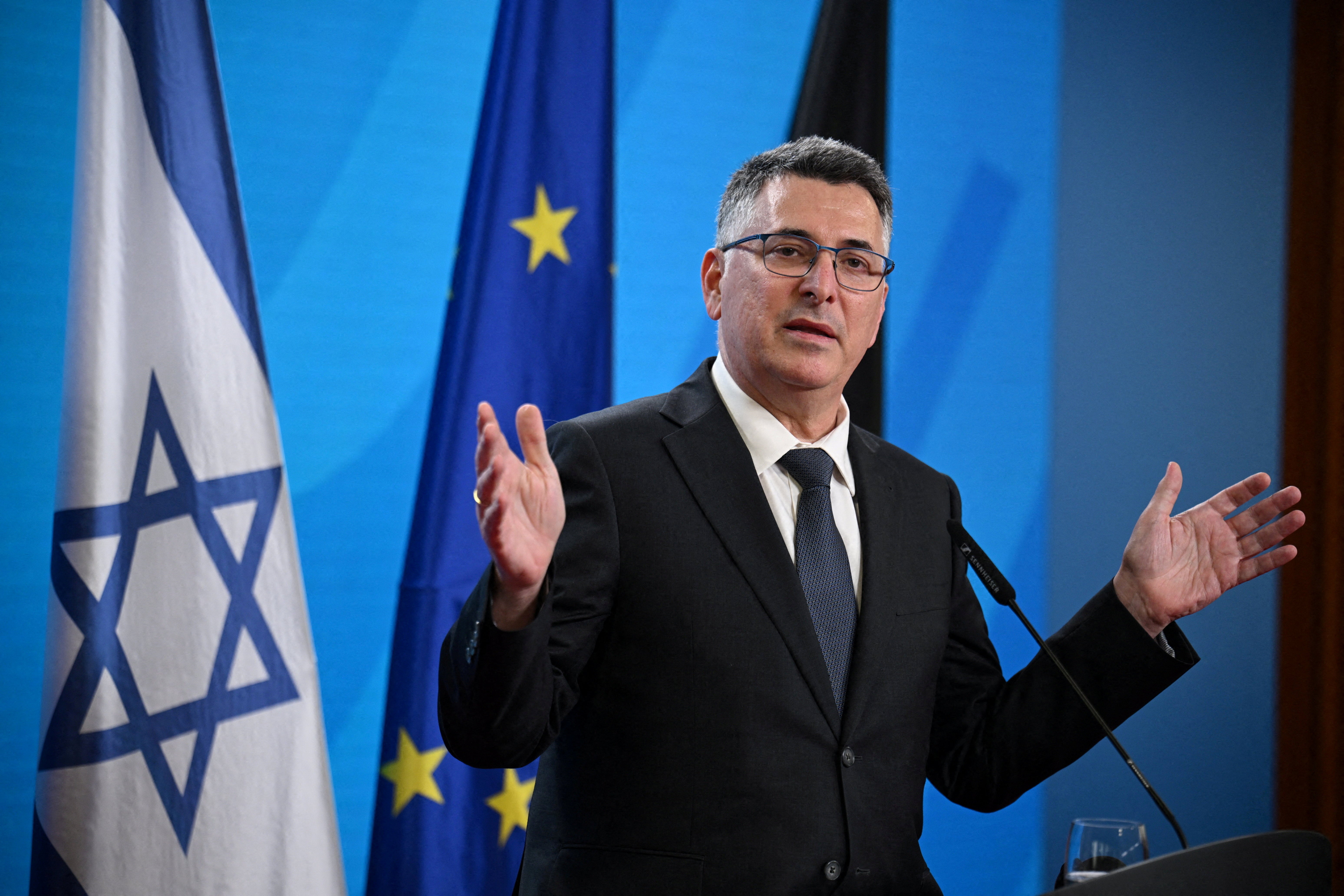 Israeli Foreign Minister Gideon Saar dismissed the move, saying it was designed to avoid disarmament