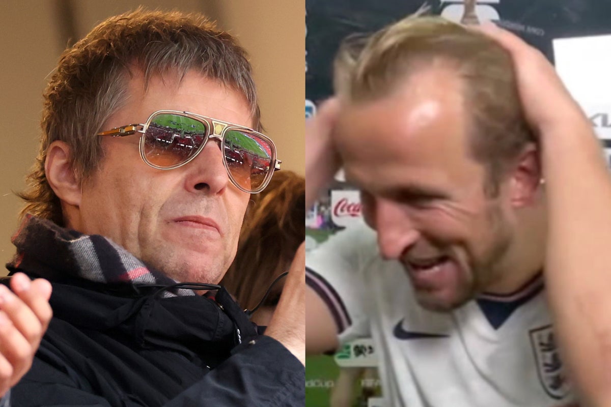 Liam Gallagher jokes about Harry Kane losing voice in viral Wonderwall moment at World Cup Liam Gallagher jokes about Harry Kane losing voice in viral Wonderwall moment at World Cup