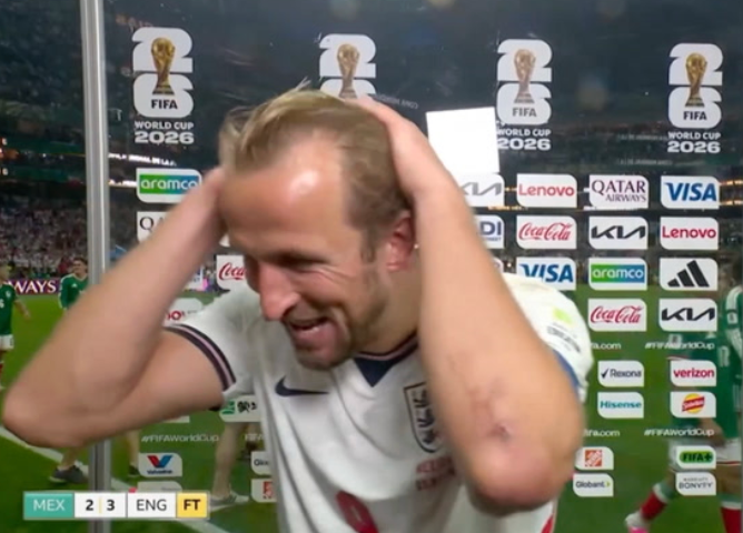 ‘I can’t even talk’: Harry Kane loses voice after celebrating England victory
