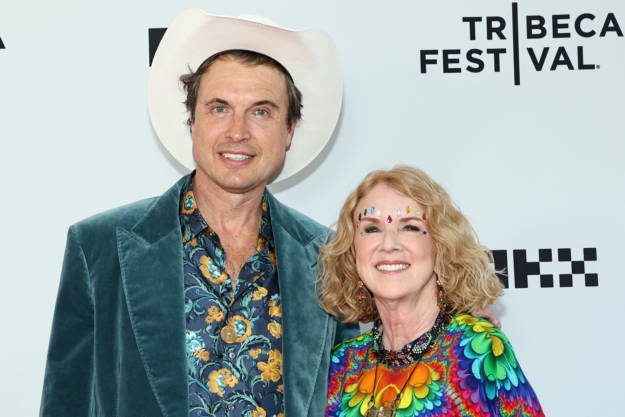 Kimbal Musk and Burning Man Organization CEO Marian Goodell at the premiere of ‘The Man Will Burn’ at New York’s Tribeca Festival in June 2026