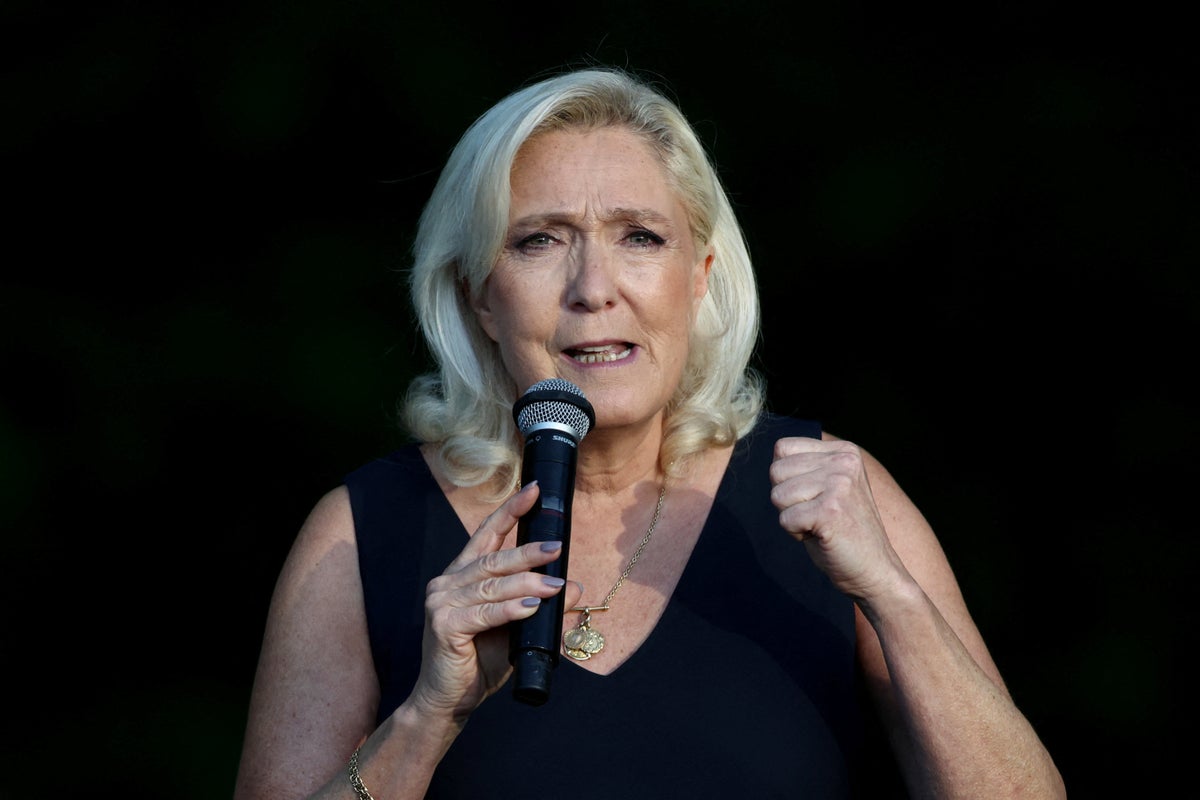 Marine Le Pen banned from running in French presidential election next year, court rules