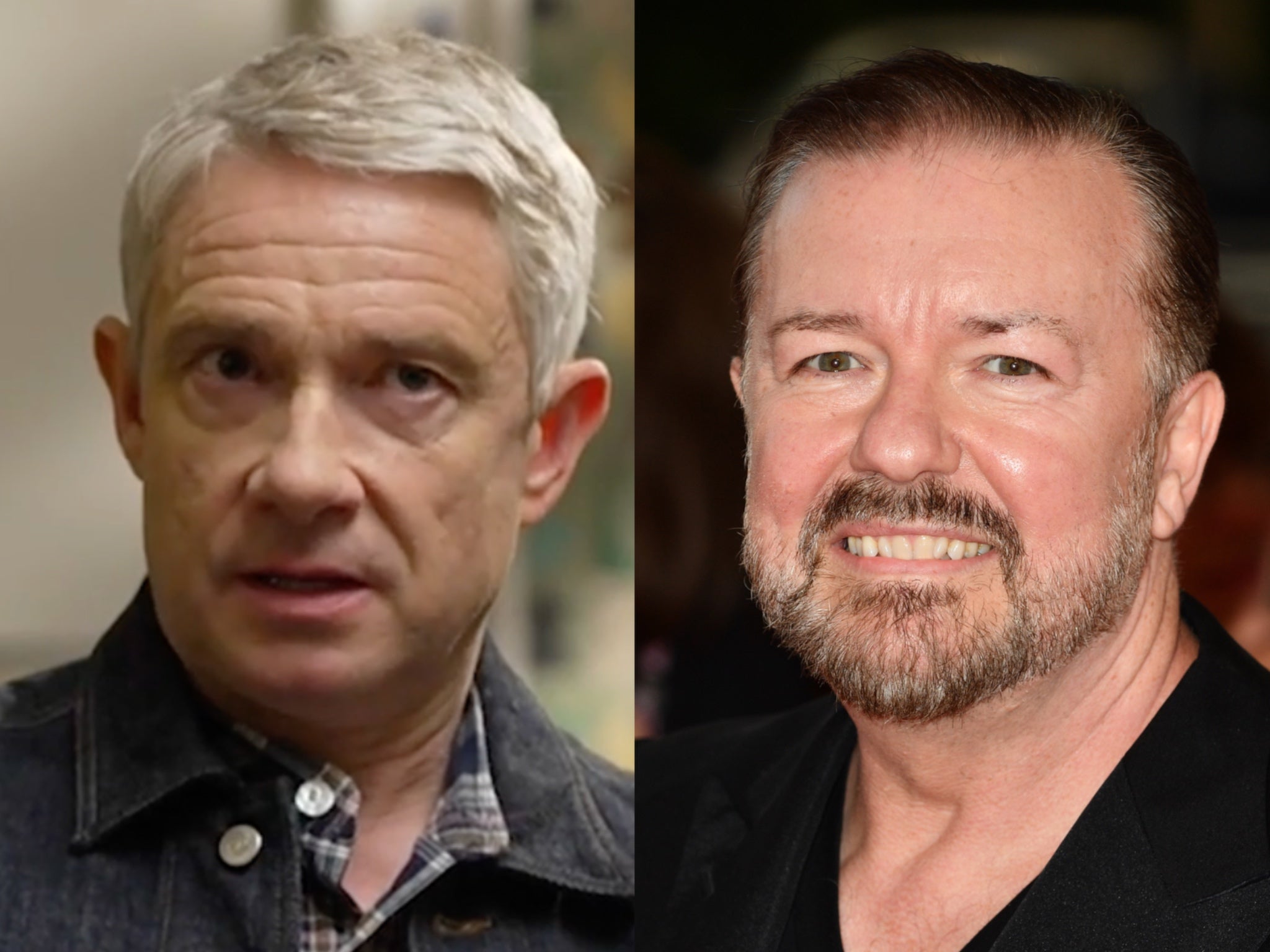 Martin Freeman says he was &lsquo;slightly annoyed&rsquo; by Ricky Gervais&rsquo; bold claim about The Office