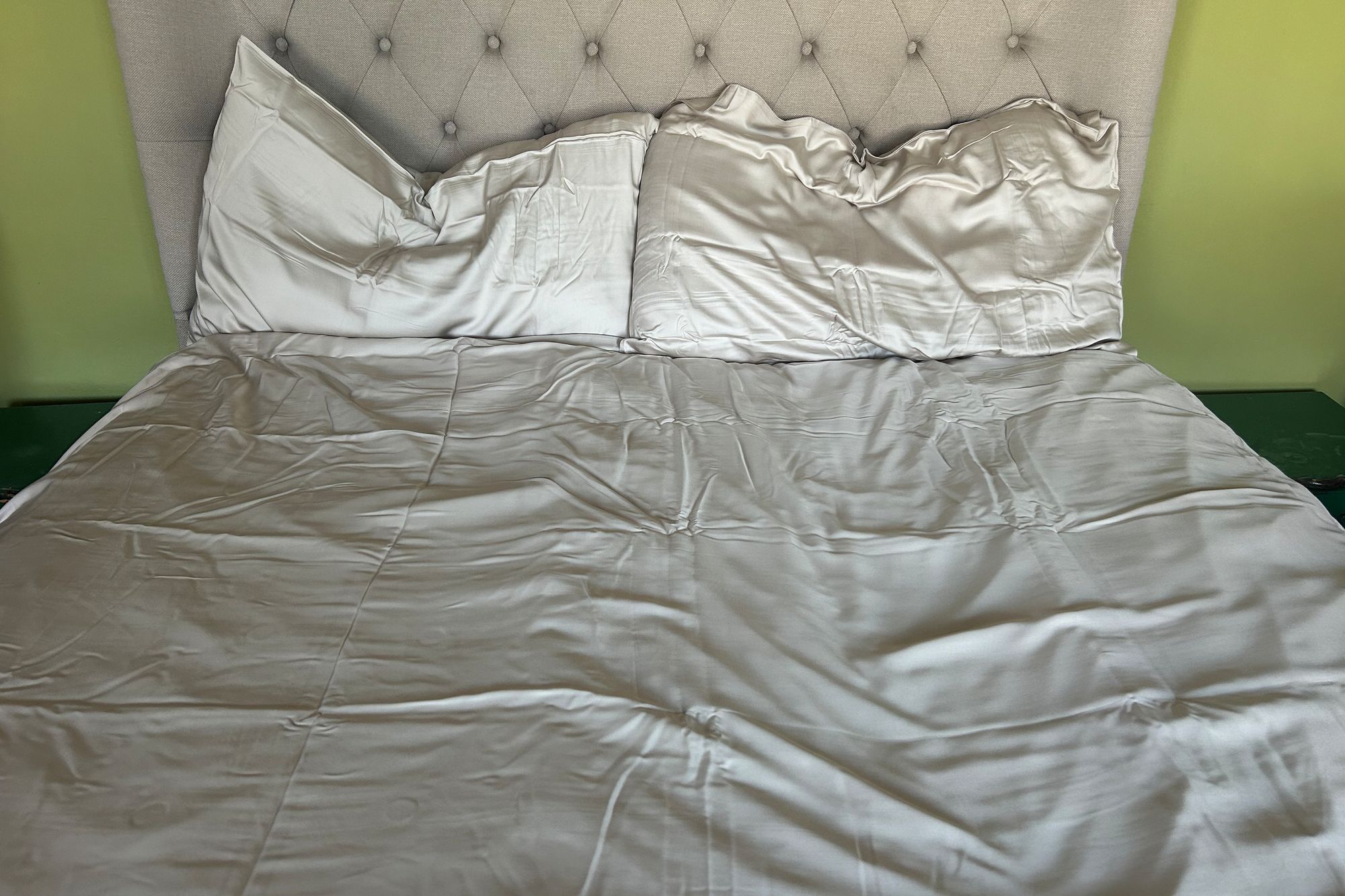 These sheets offer hotel level softness (Ali Howard/The Independent)