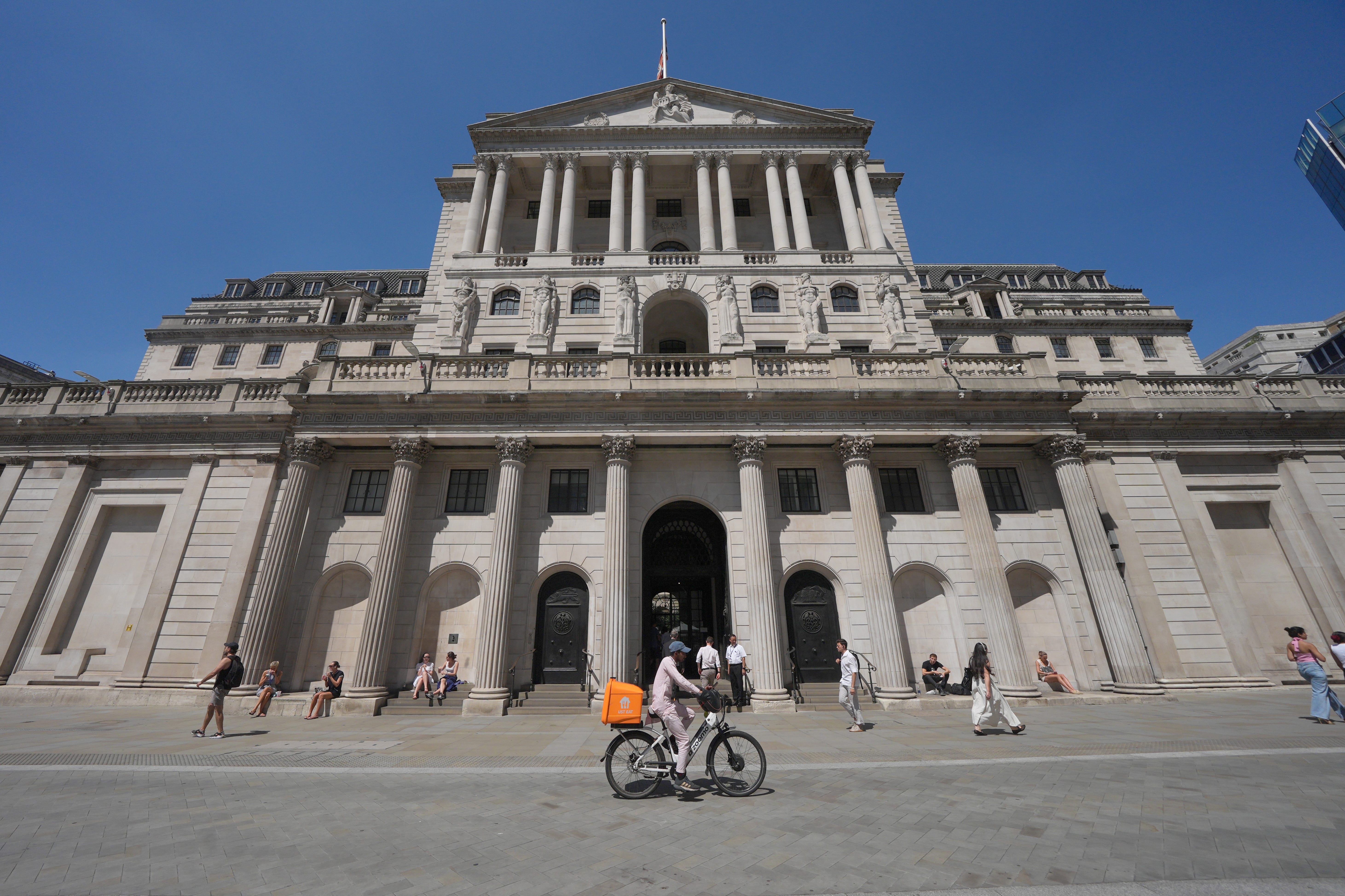 The Bank of England has issued its latest financial stability report (Yui Mok/PA)