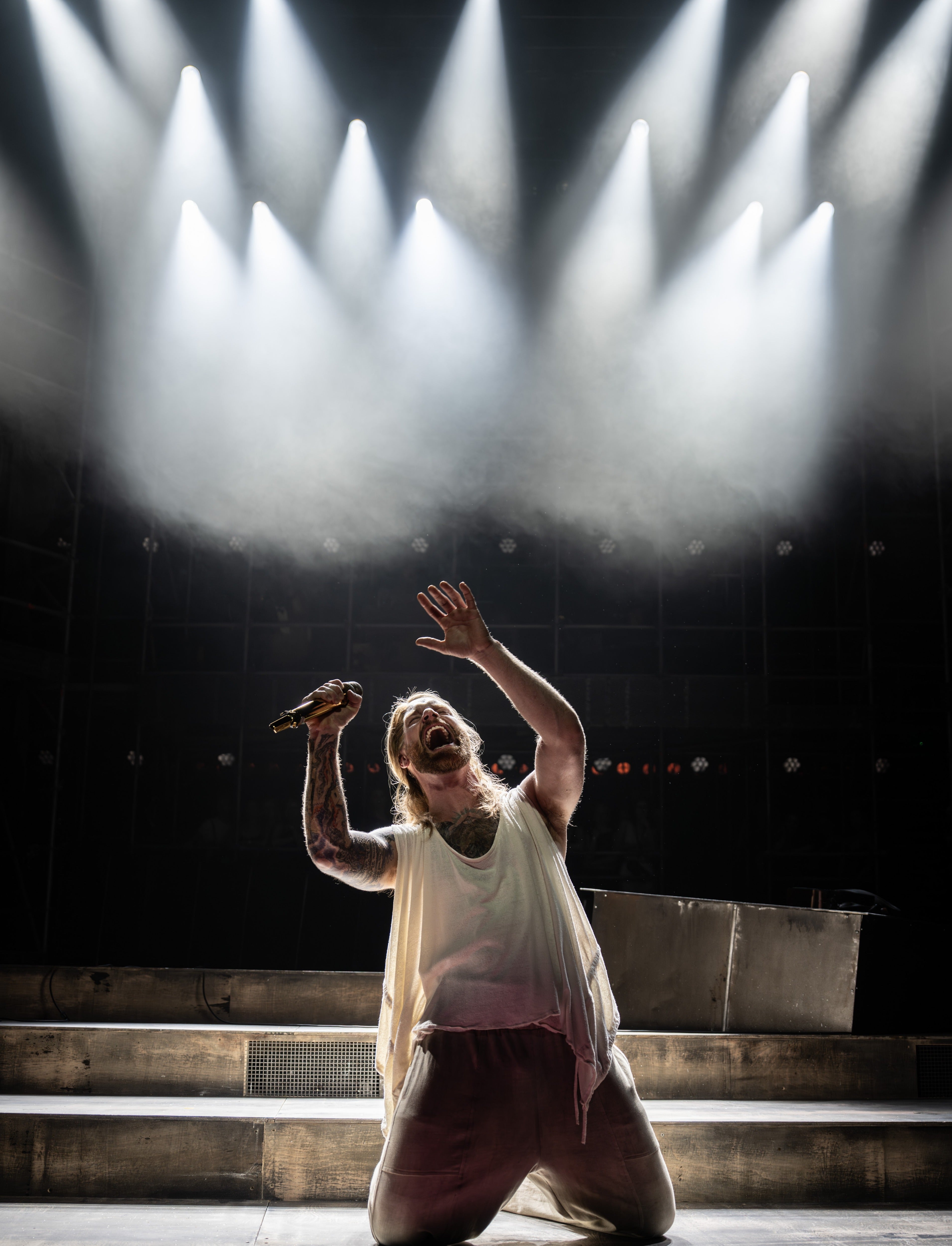 Sam Ryder as Jesus in Jesus Christ Superstar