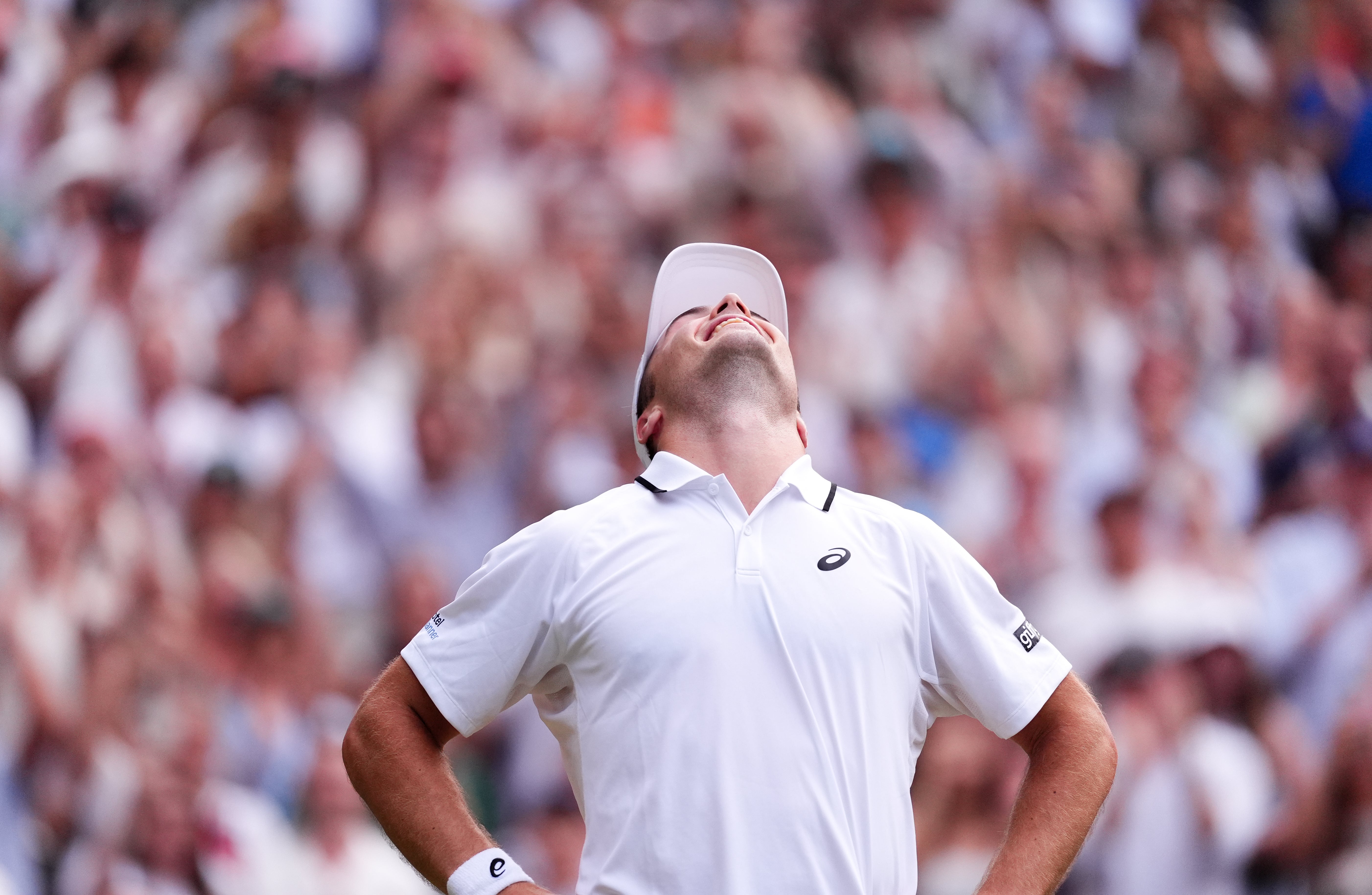Arthur Fery soaks in his achievement (Mike Egerton/PA)