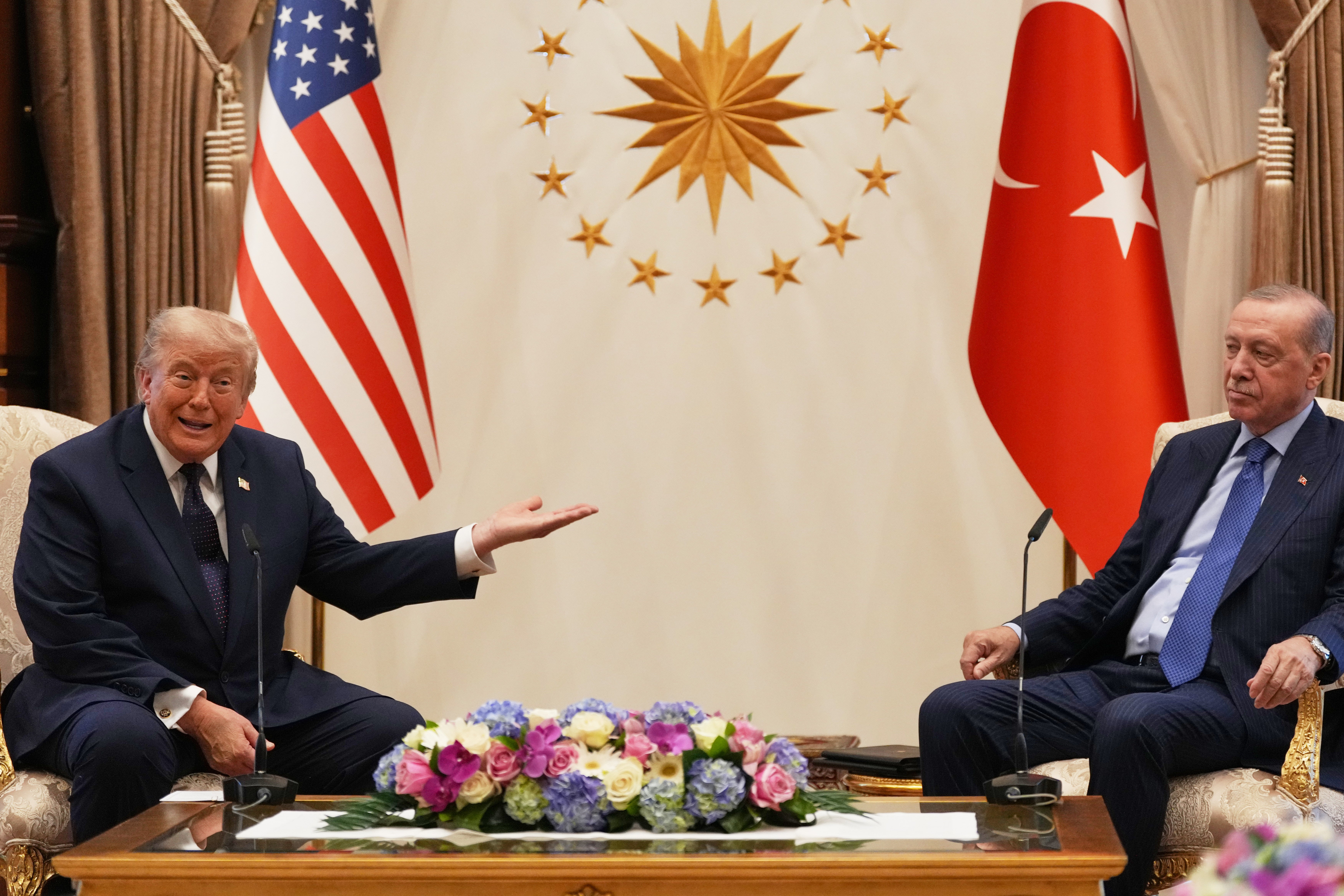 President Donald Trump praised Turkish President Recep Tayyip Erdogan as his “great friend” while lauding the “special relationship” between the two leaders.