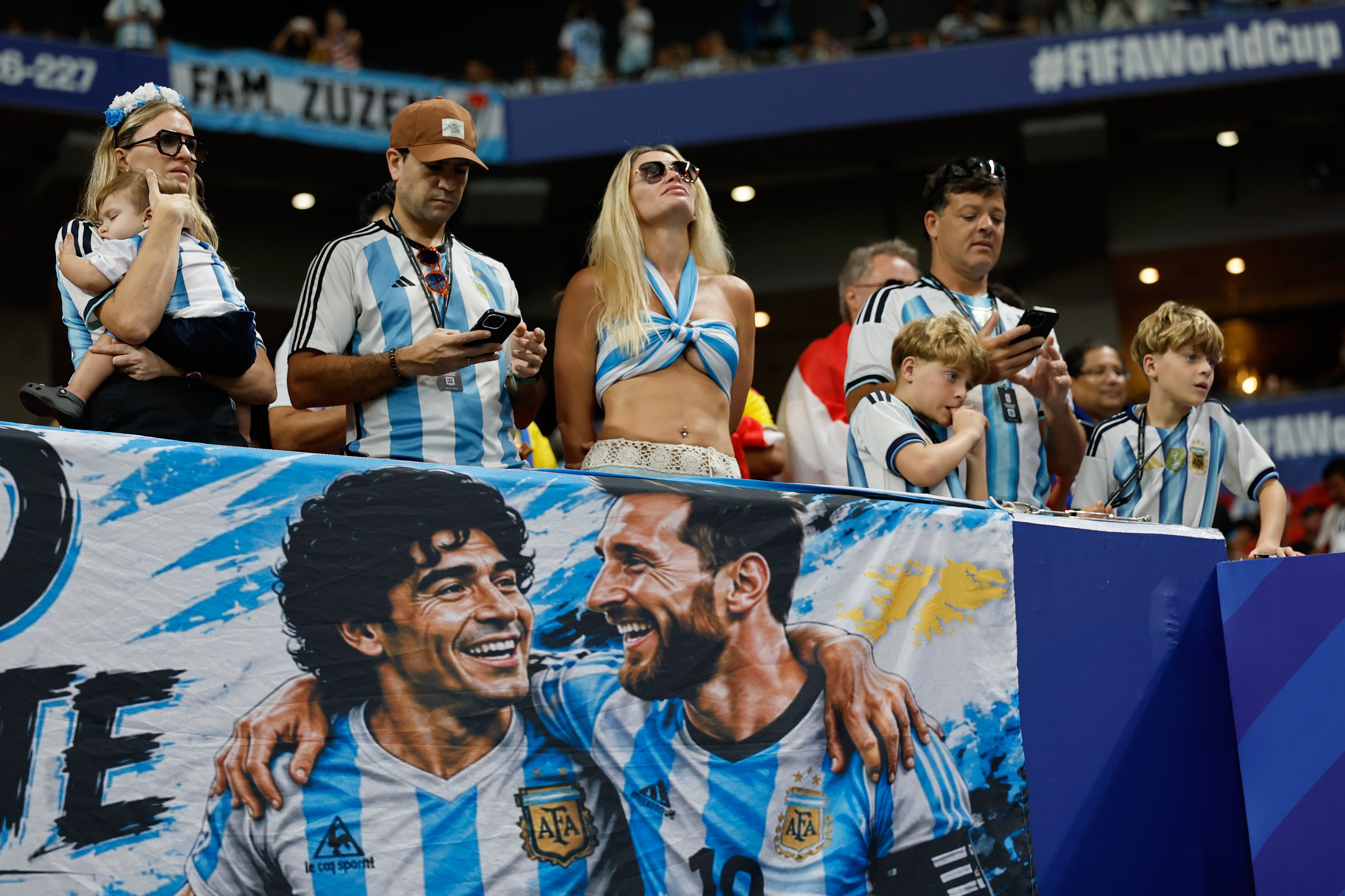 Diego Maradona and Lionel Messi are embedded into Argentina’s national psyche