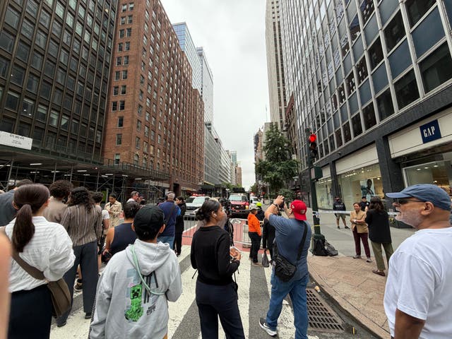 FDNY establishes a ‘collapse zone’ as it rushes to save NYC high-rise