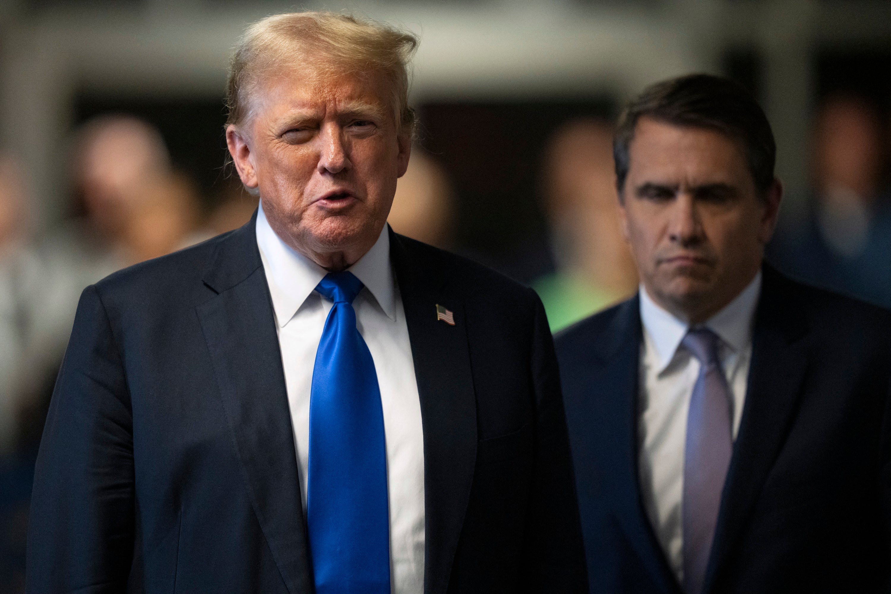 Blanche represented Trump in three of his criminal cases, including the New York hush money trial which he lost