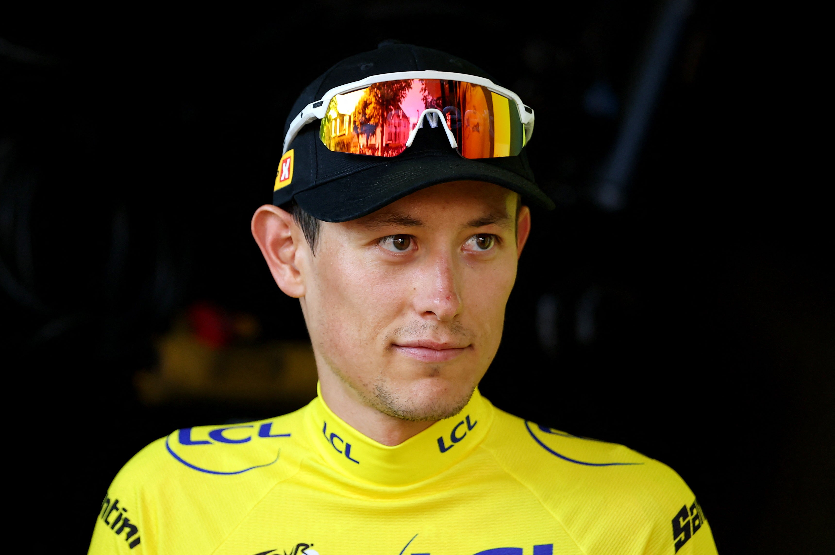 Torstein Traeen took the yellow jersey after stage four