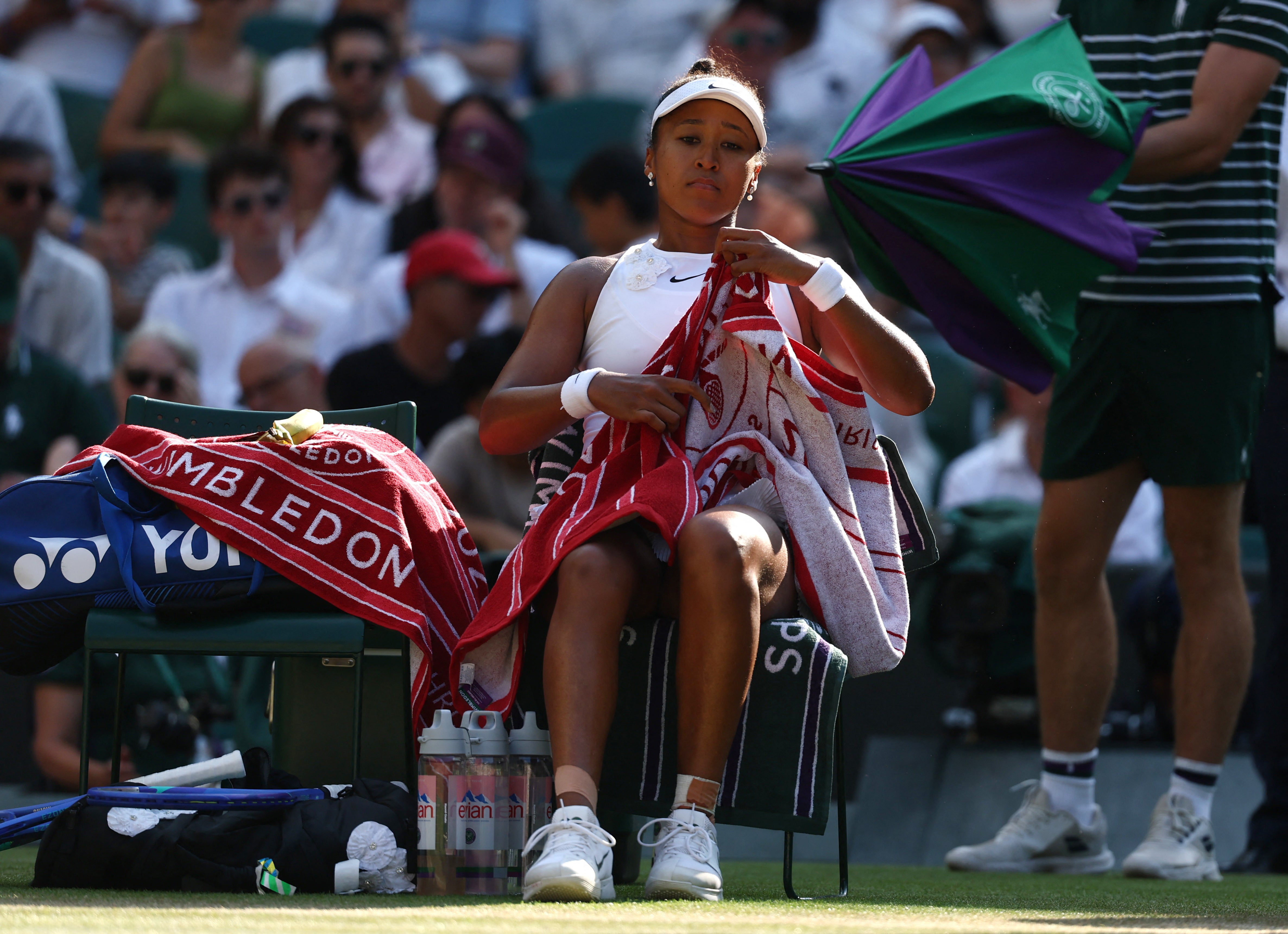 Osaka struggled to find answers against Muchova
