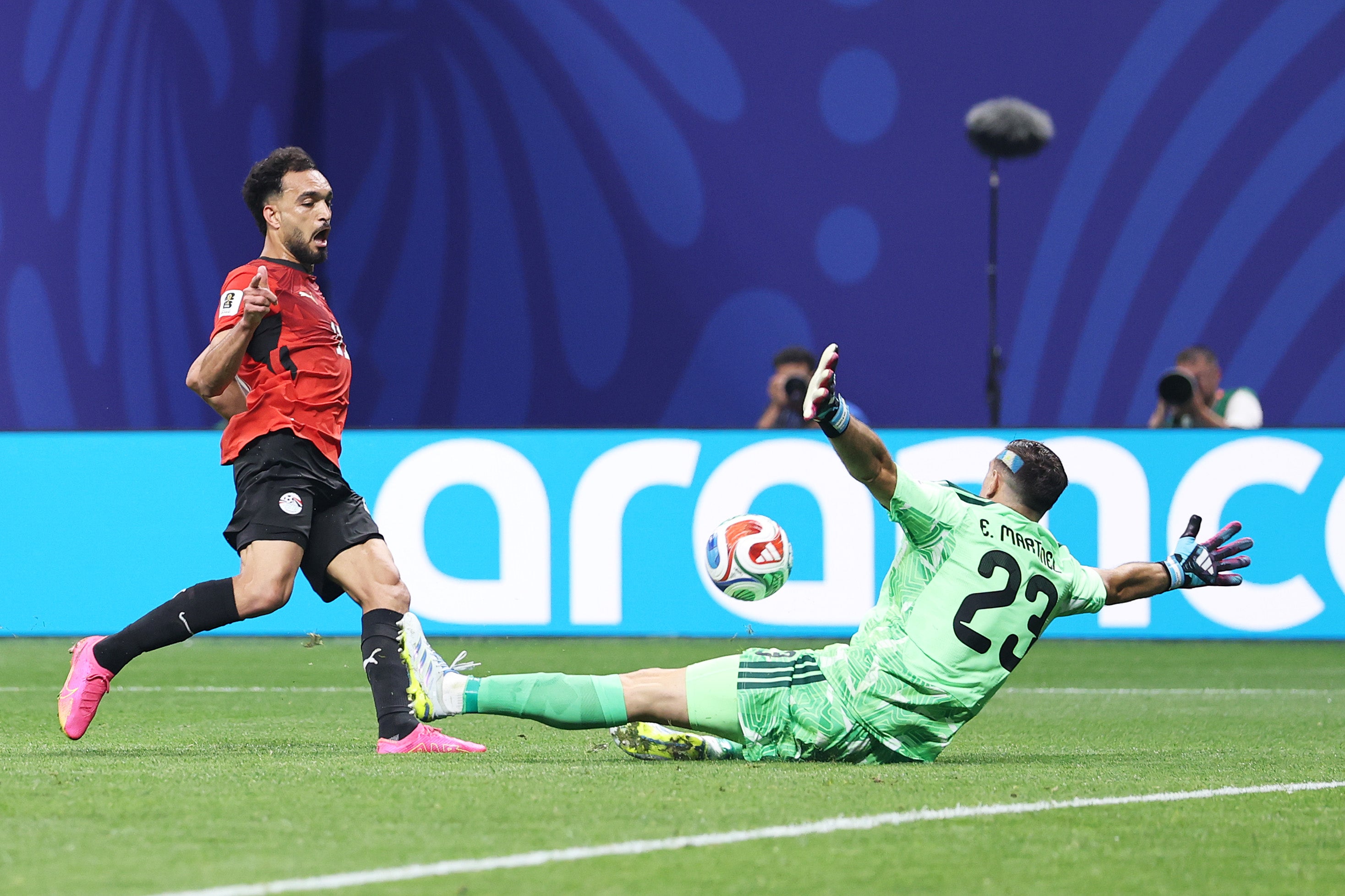 Mostafa Zico’s goal was disallowed by VAR (Getty)