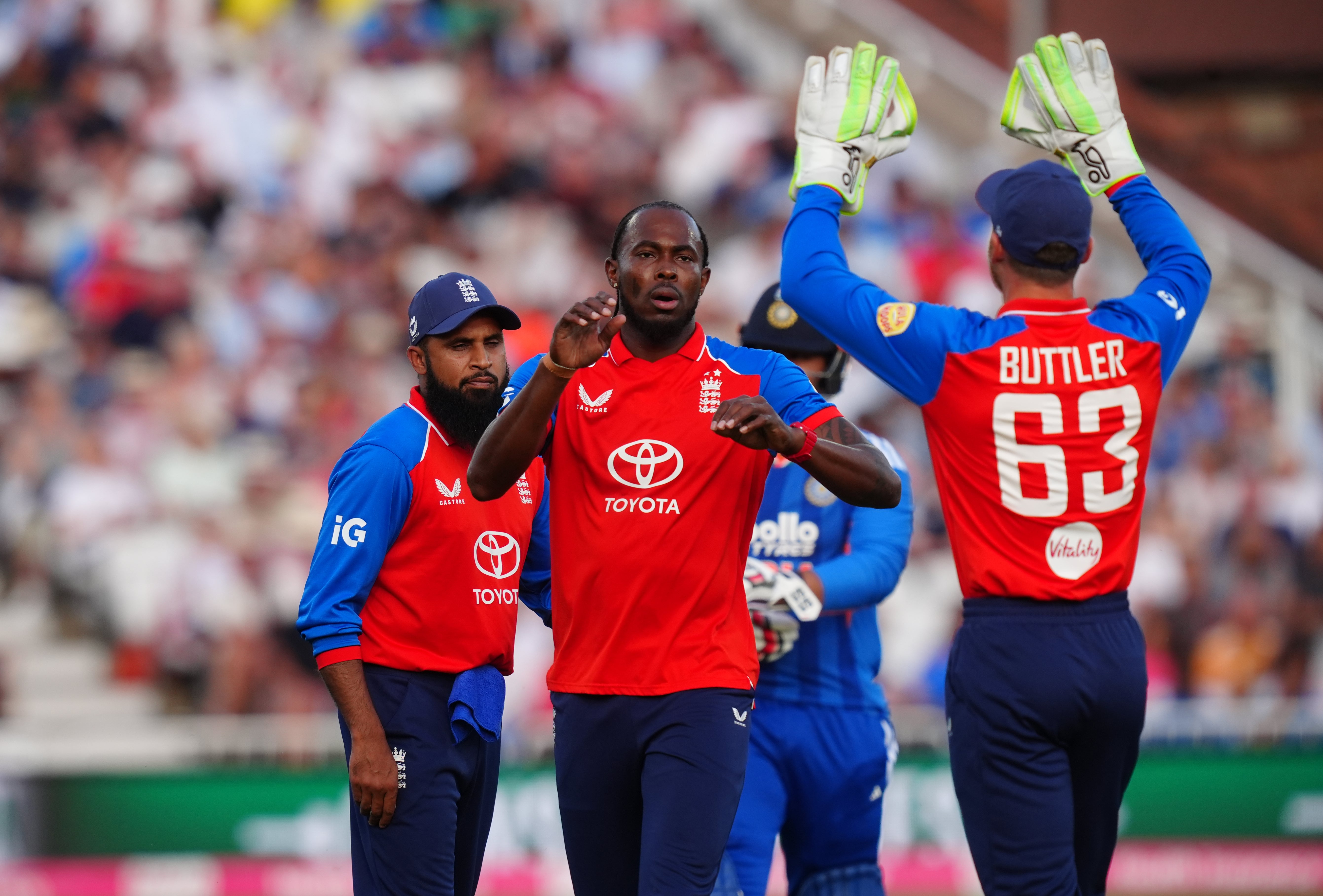 Jofra Archer ripped through the Indian line-up