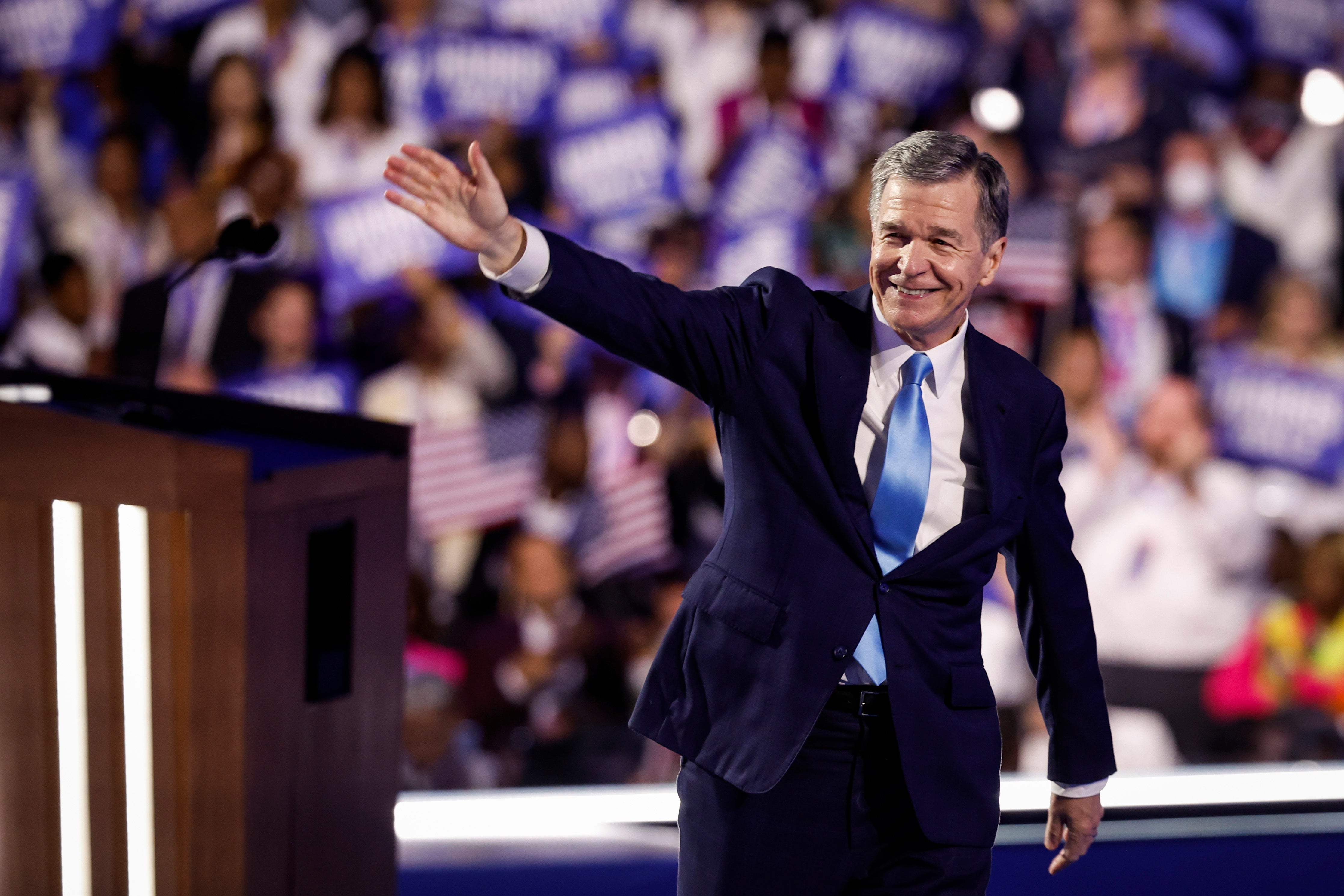 In North Carolina, Democratic former Gov. Roy Cooper holds a significant lead in his Senate race, one of the few in a state that voted for Trump.