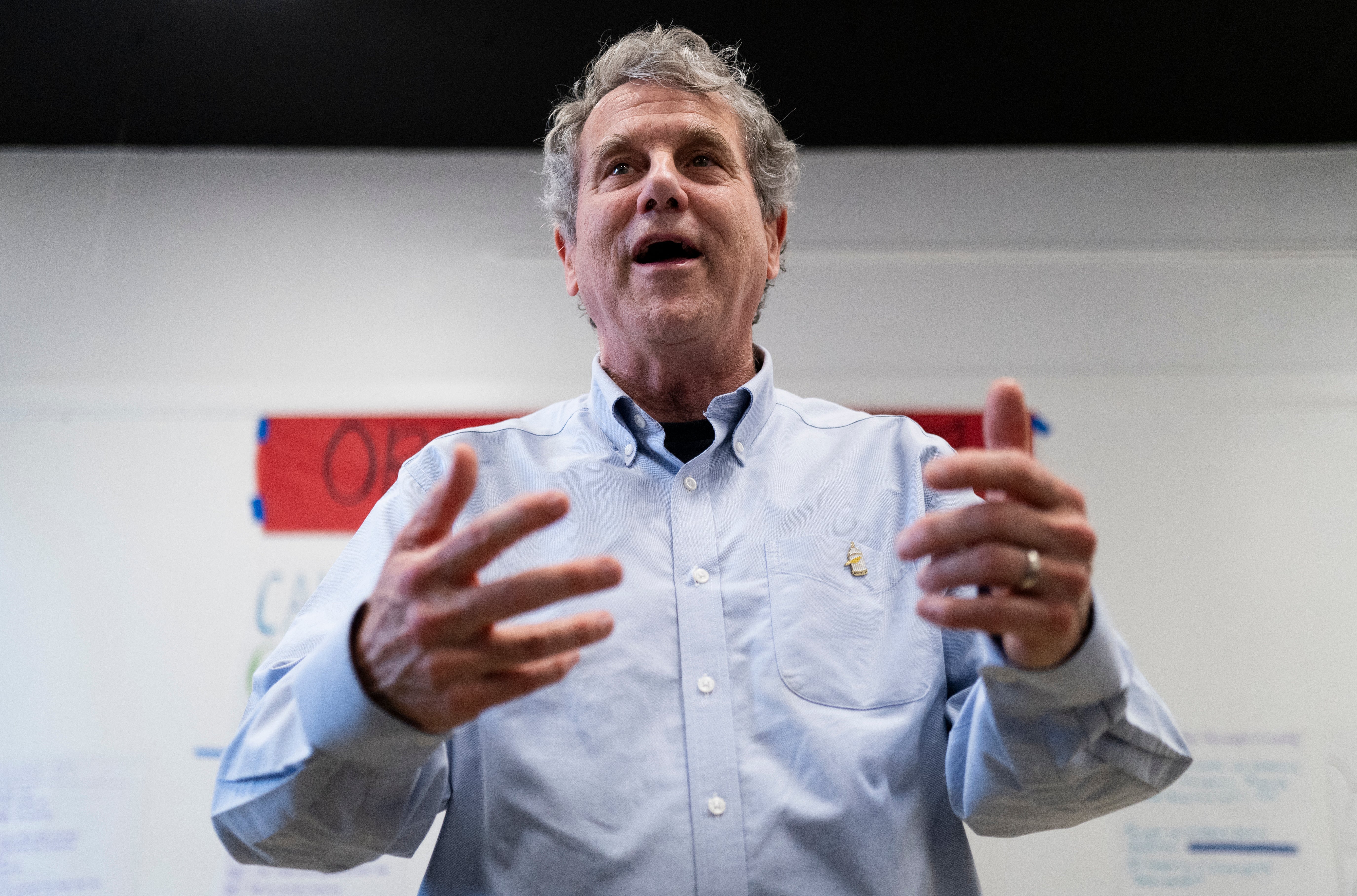 Former Sen. Sherrod Brown (D-Ohio) is running for Ohio’s other seat after he narrowly lost re-election in 2024.