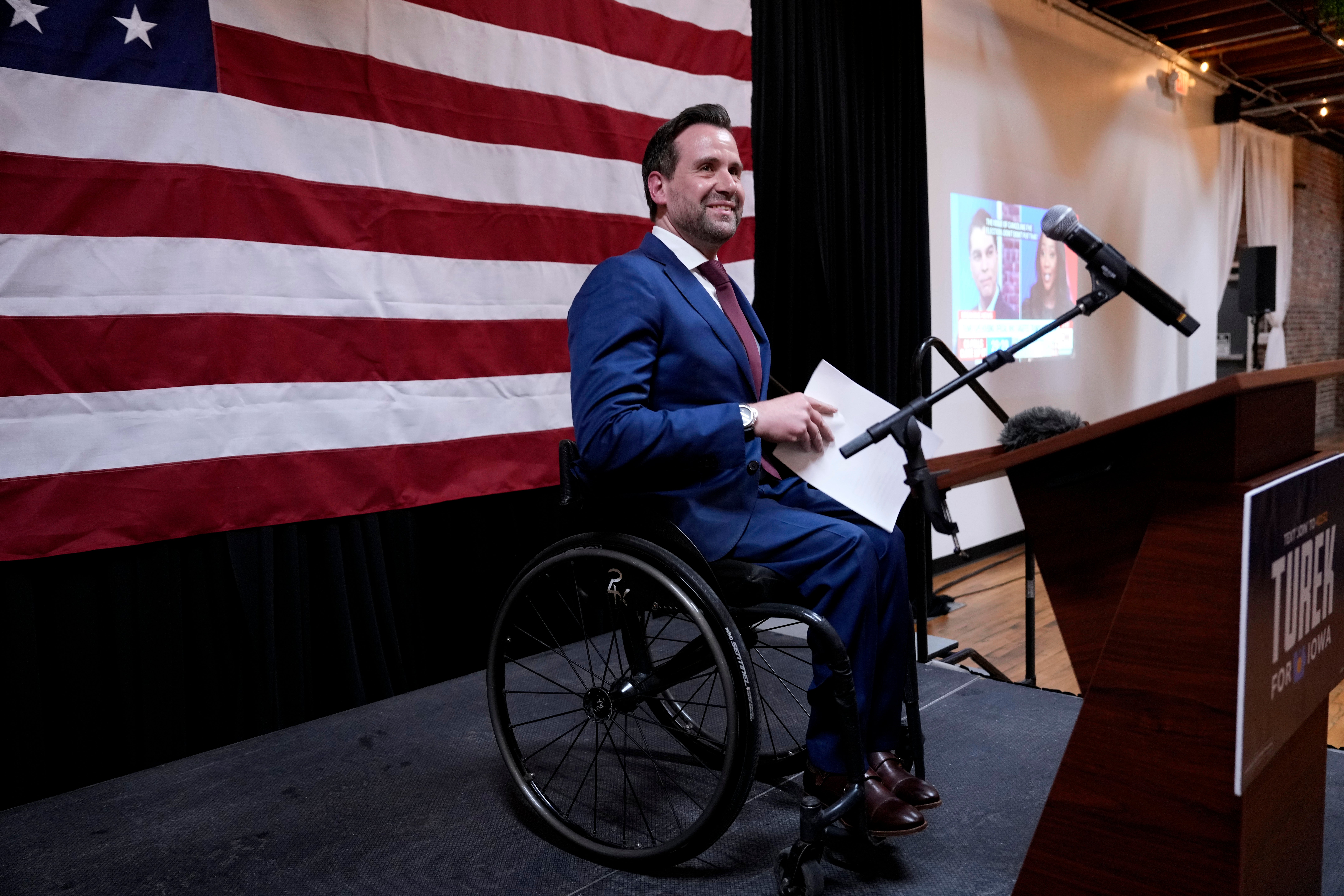 Iowa Democratic Senate candidate Josh Turek is hoping to flip a seat Democrats have not won in almost 20 years.