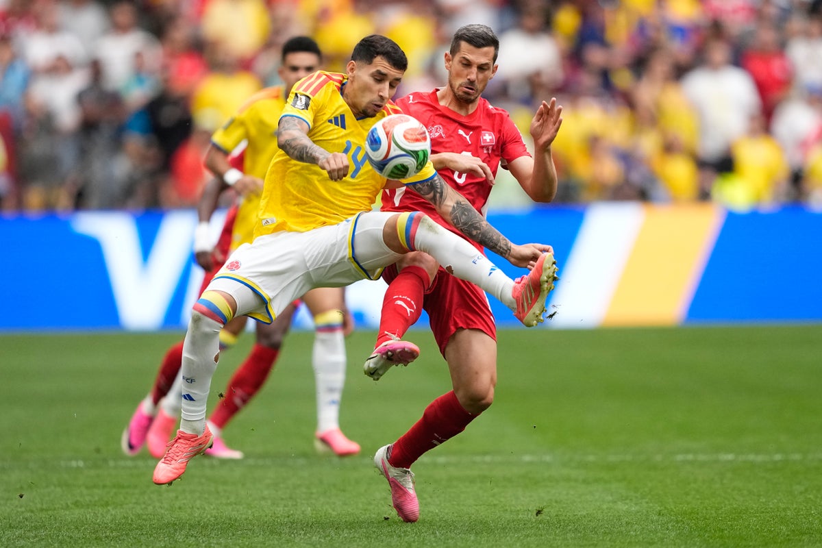 Switzerland v Colombia LIVE: Underdogs meet in World Cup last 16 for right to face Messi’s Argentina