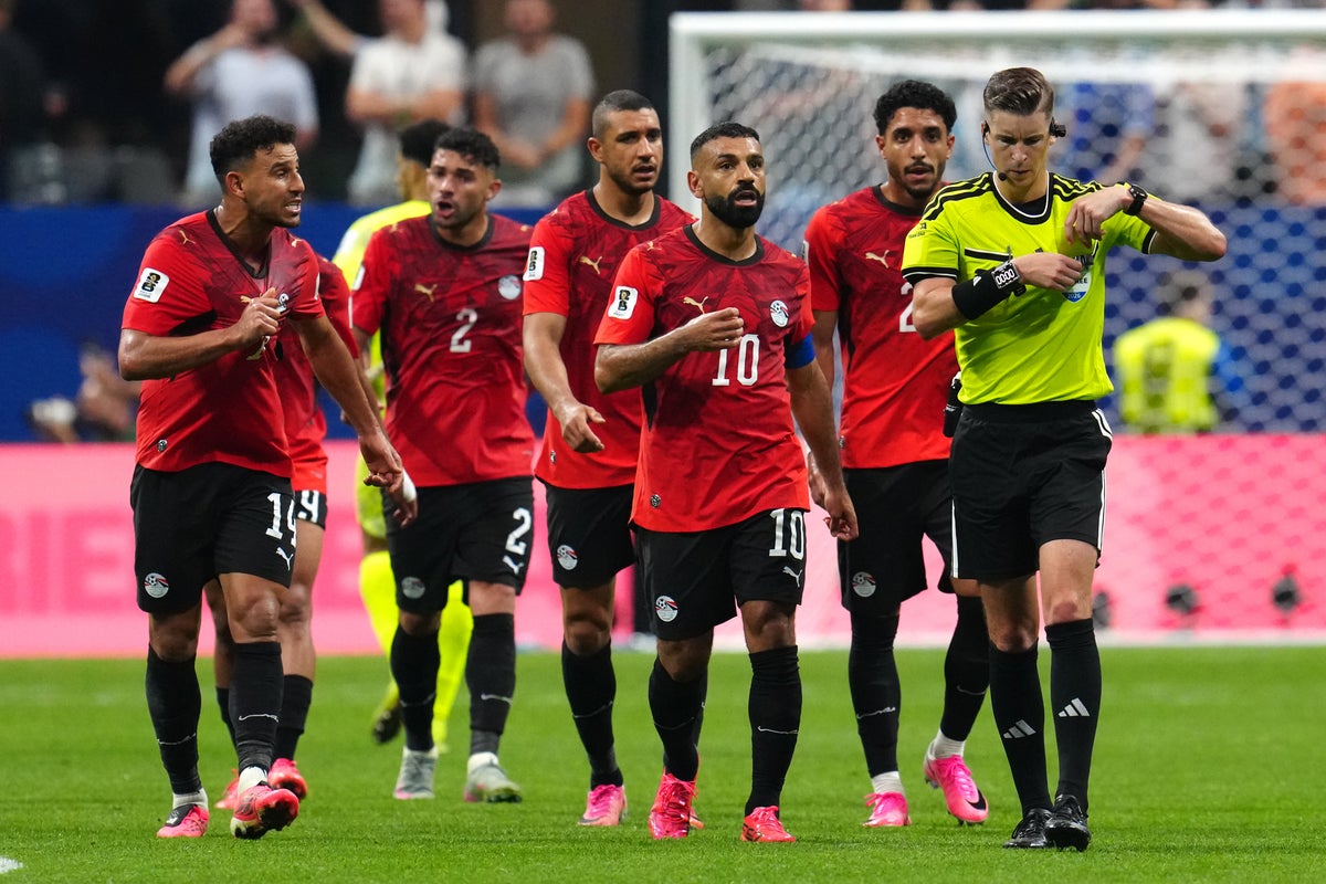 Egypt accuse Fifa of ‘fix’ after Messi inspires Argentina comeback as Trump controversy rages