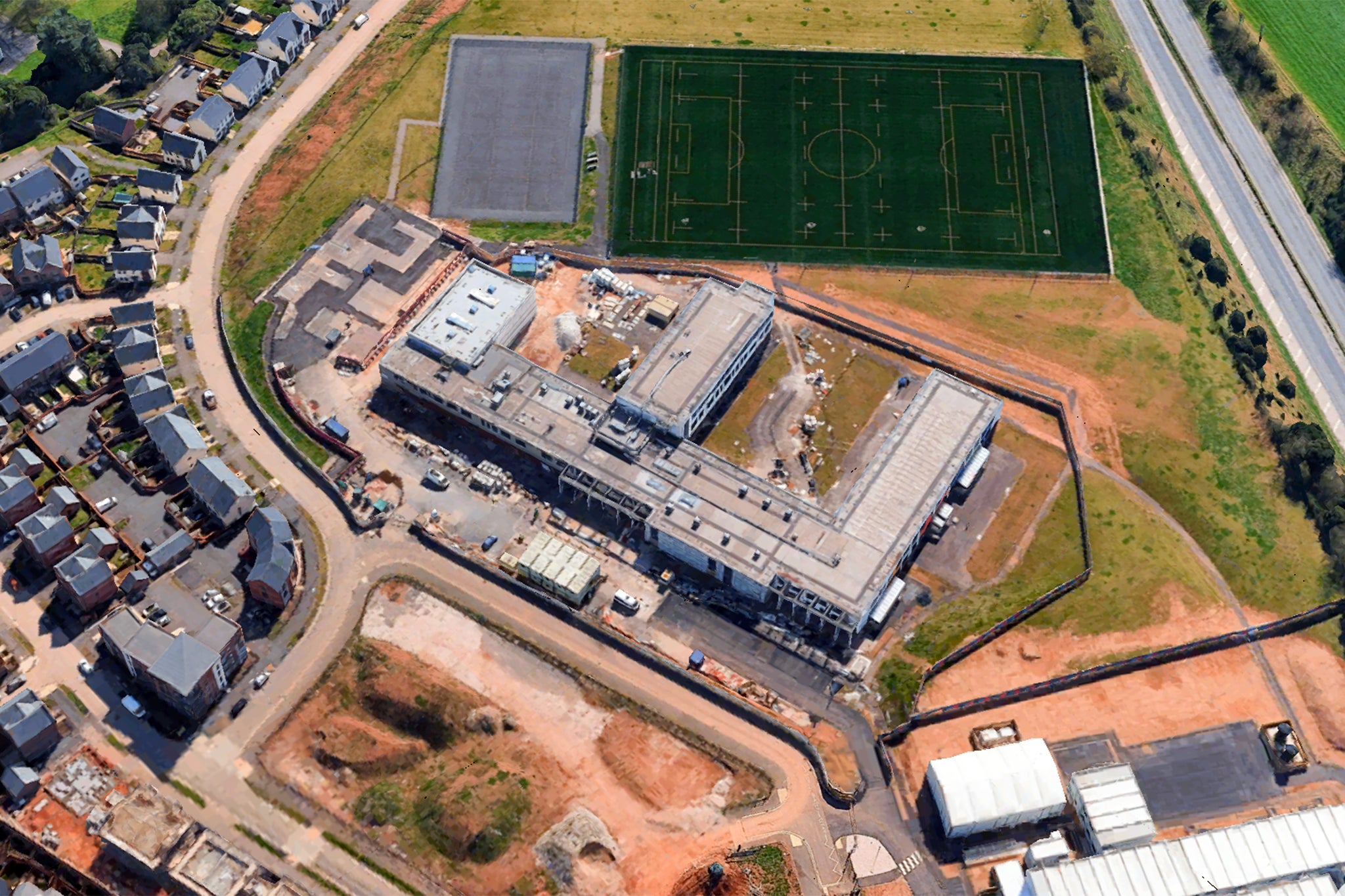 Government says repairing Exeter school is not possible so it will be rebuilt