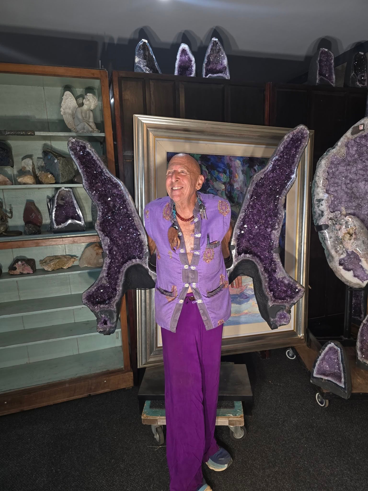 'I would say there's a million items in this shop,' 83-year-old owner David Ross said
